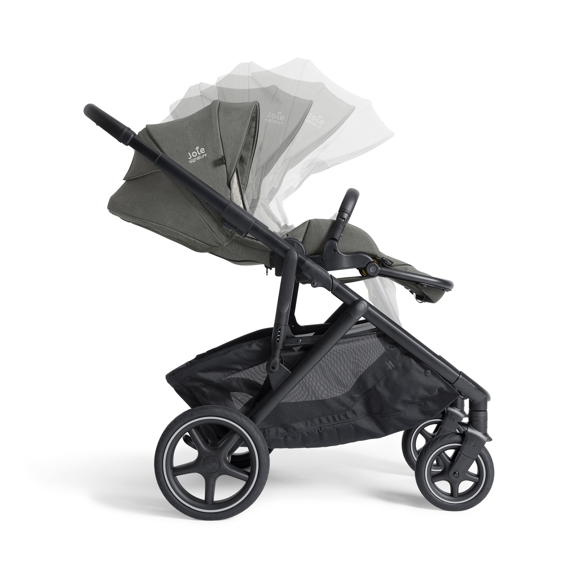 Kombi-Kinderwagen, Joie signature, Grün – Produktansicht