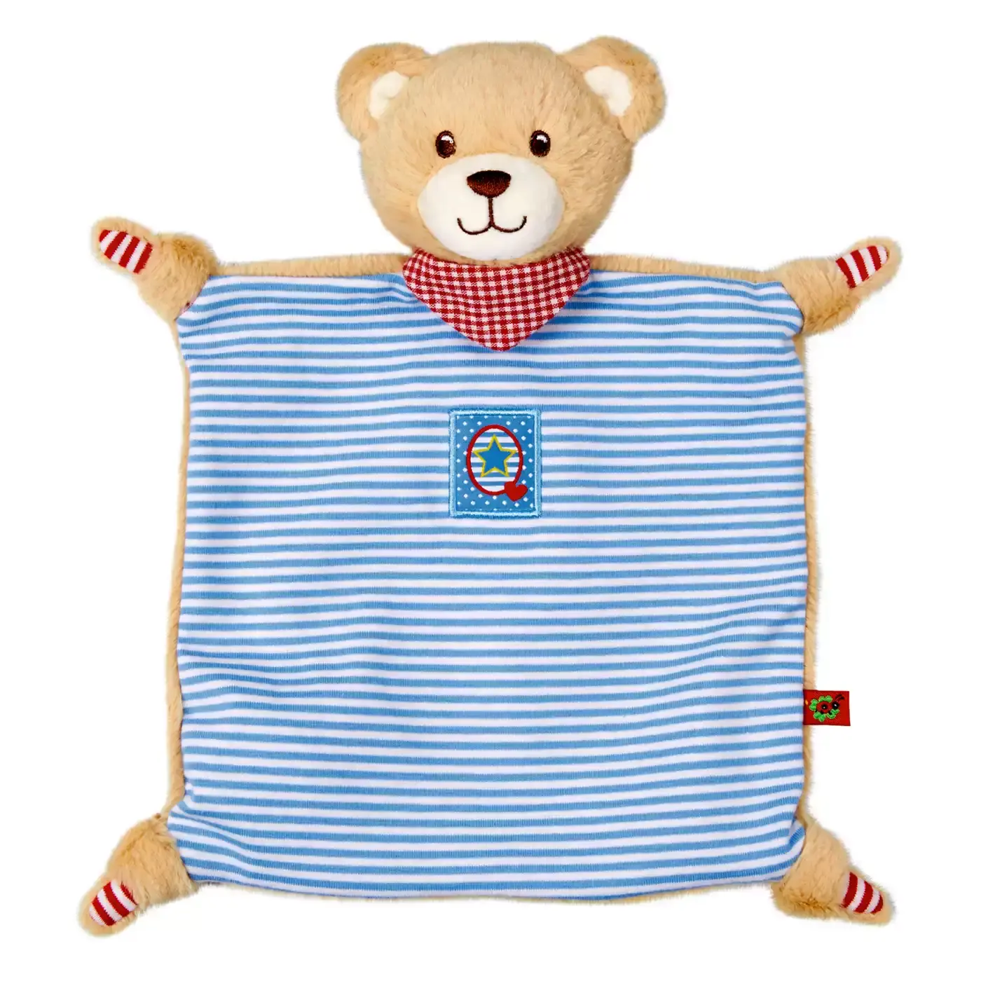 Schnuffeltuch Teddy BabyGlück DIE SPIEGELBURG Blau 2000580147407 1