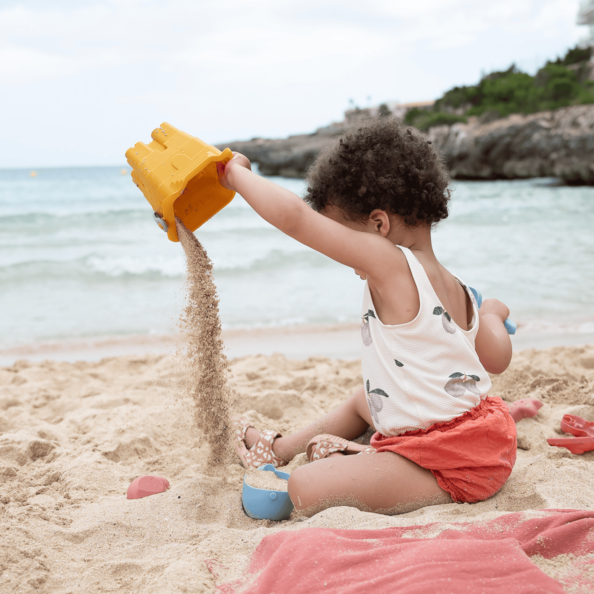 Sandspielzeug, KINDSGUT, Gelb – Produktansicht