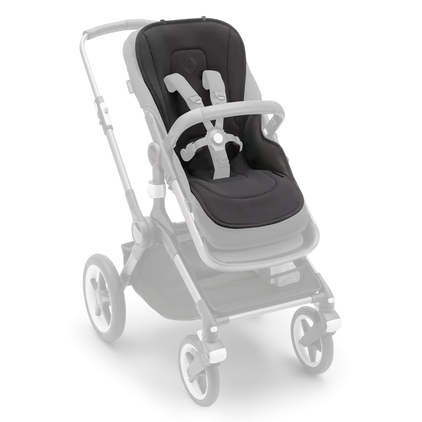 Doppelkomfort-Sitzauflage Midnight Black bugaboo Schwarz 2000582178805 2