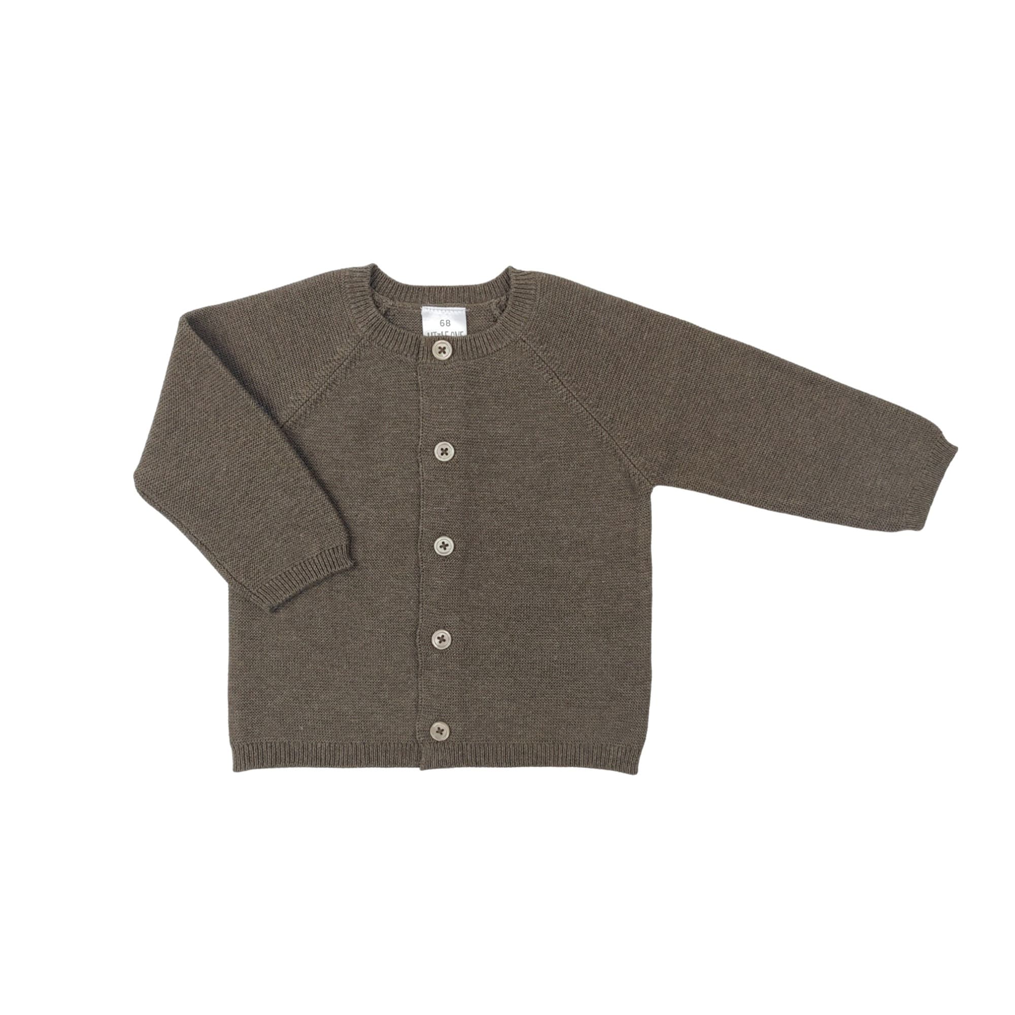 Sweat-, Fleece- & Strickjacken, LITTLE ONE, Braun – Produktansicht