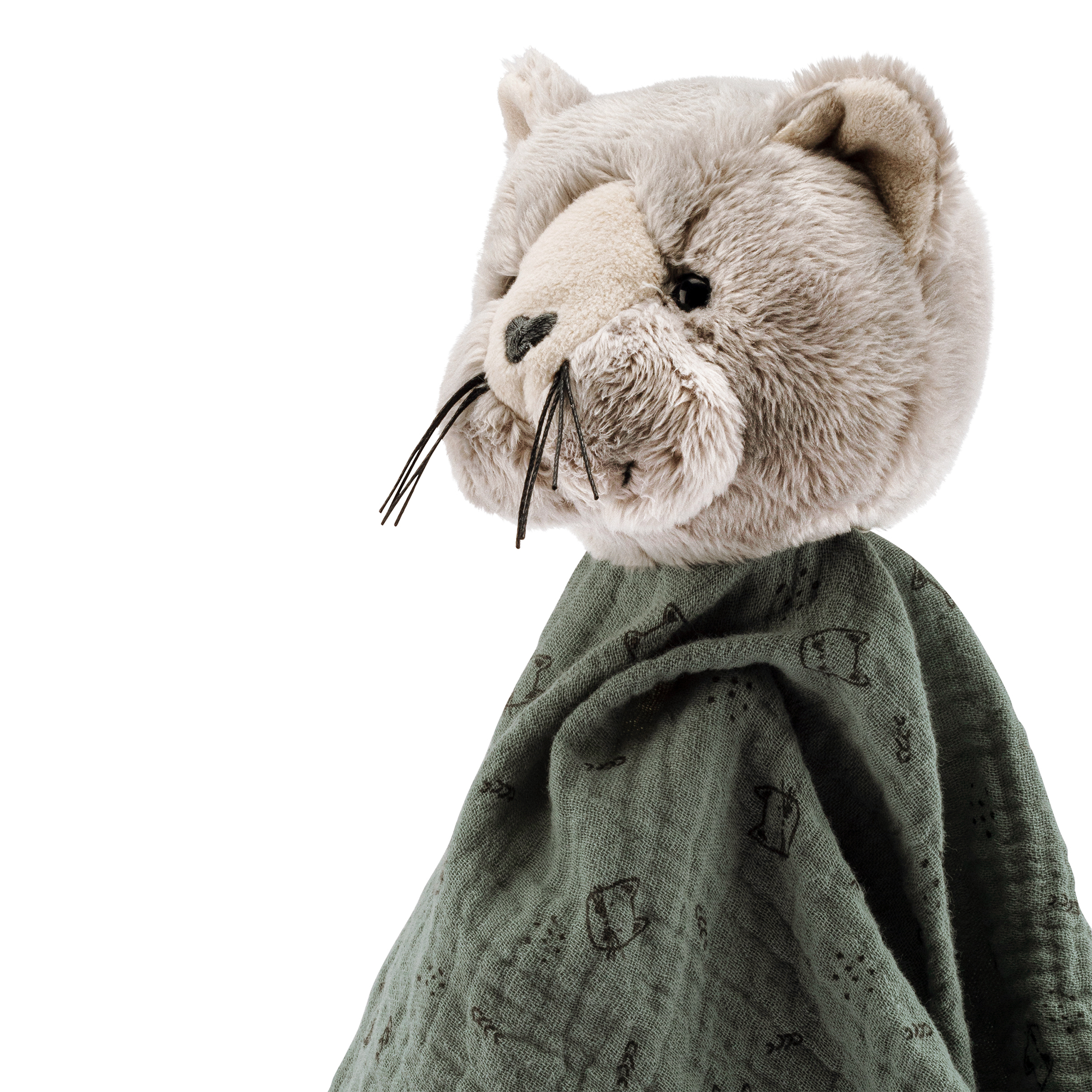 Schmusetücher, Sterntaler, Grau – Produktansicht