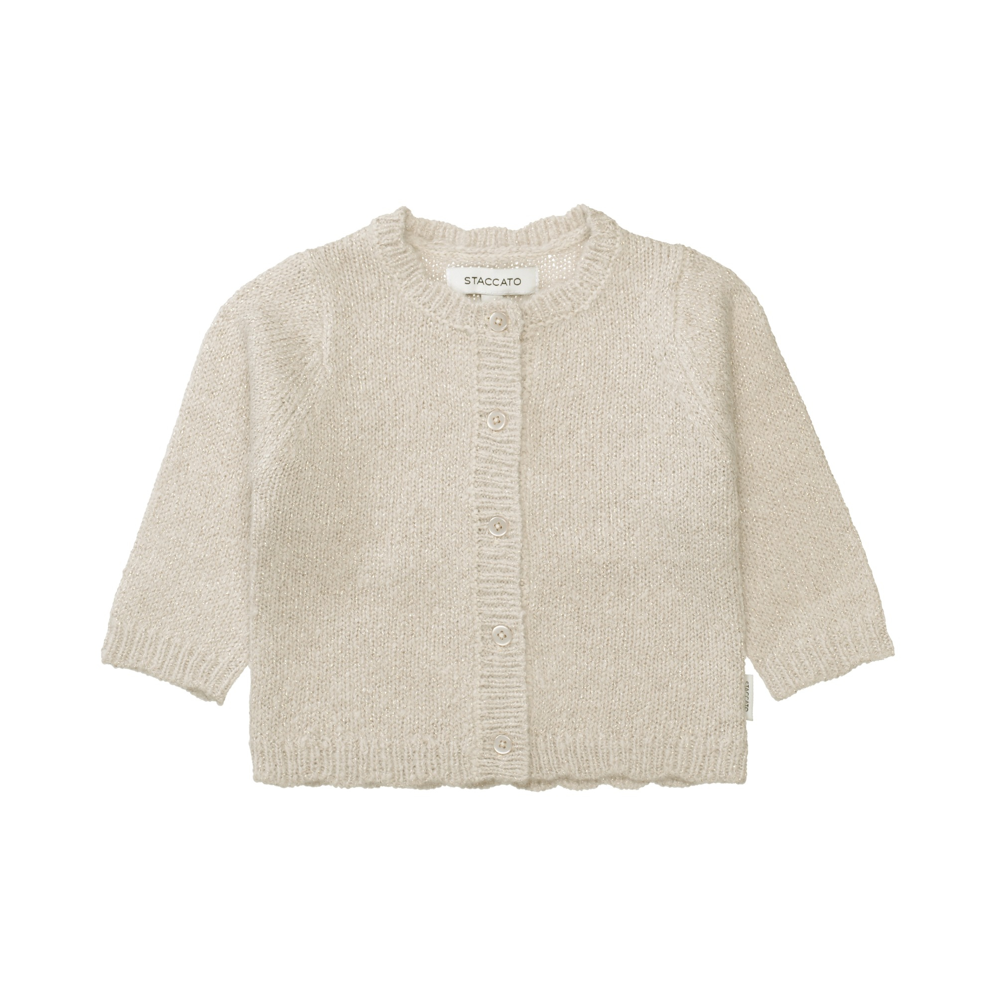 Sweat-, Fleece- & Strickjacken, STACCATO, Beige – Produktansicht