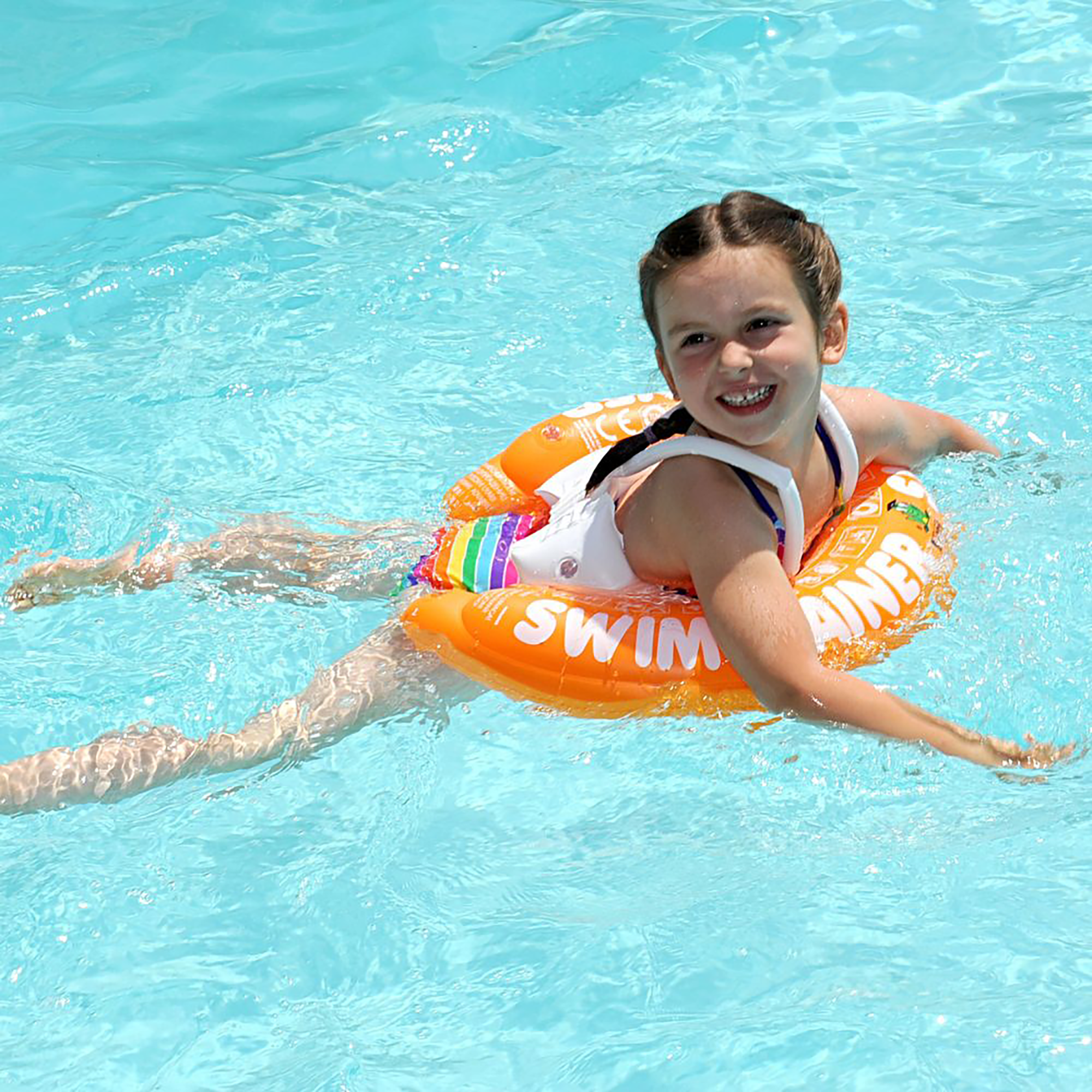 Schwimmflügel & Schwimmhilfen, Spielzeugring, Orange – Produktansicht