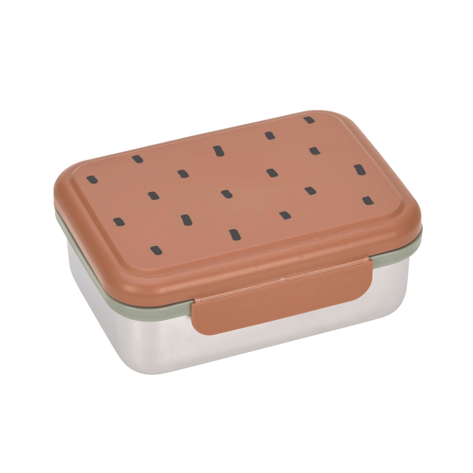 Brotdosen & Snackboxen, LÄSSIG, Beige – Besonderheit: flexibel einsetzbare Trennung