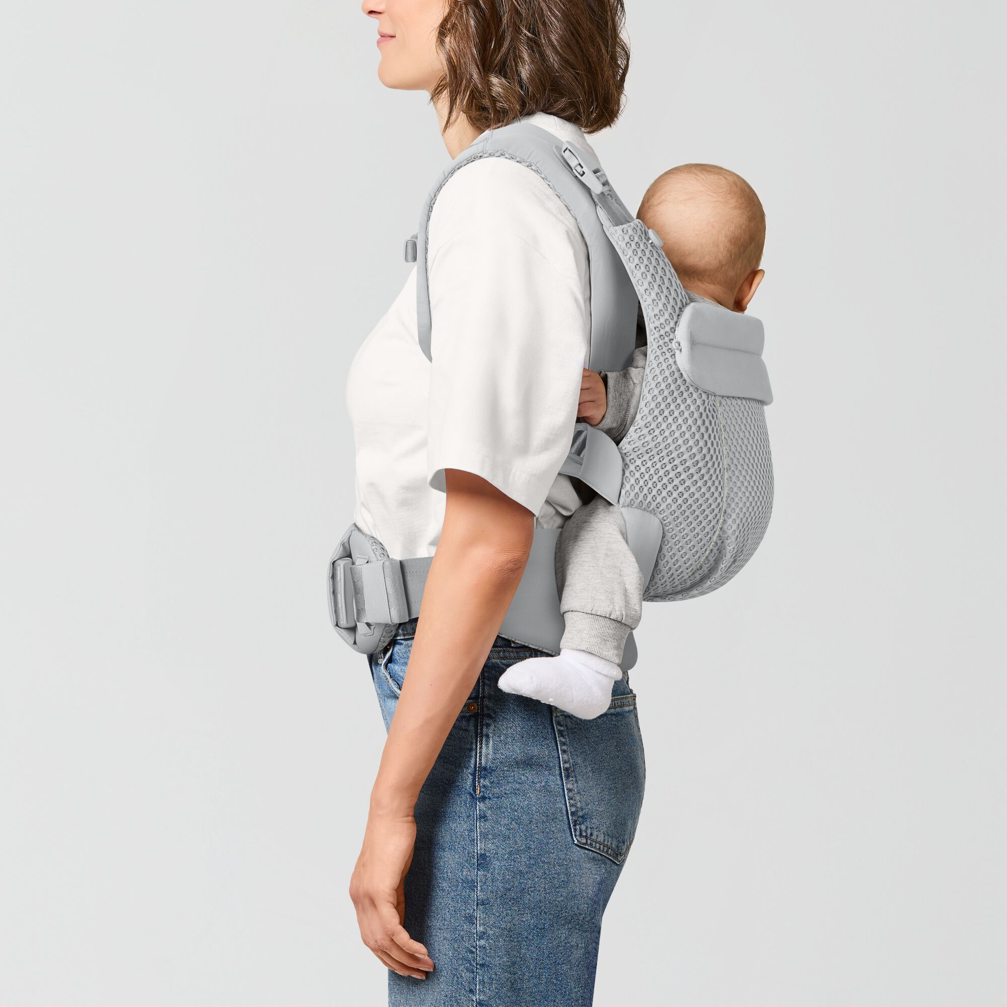 Babytragen Mesh, cybex, Grau – Produktansicht