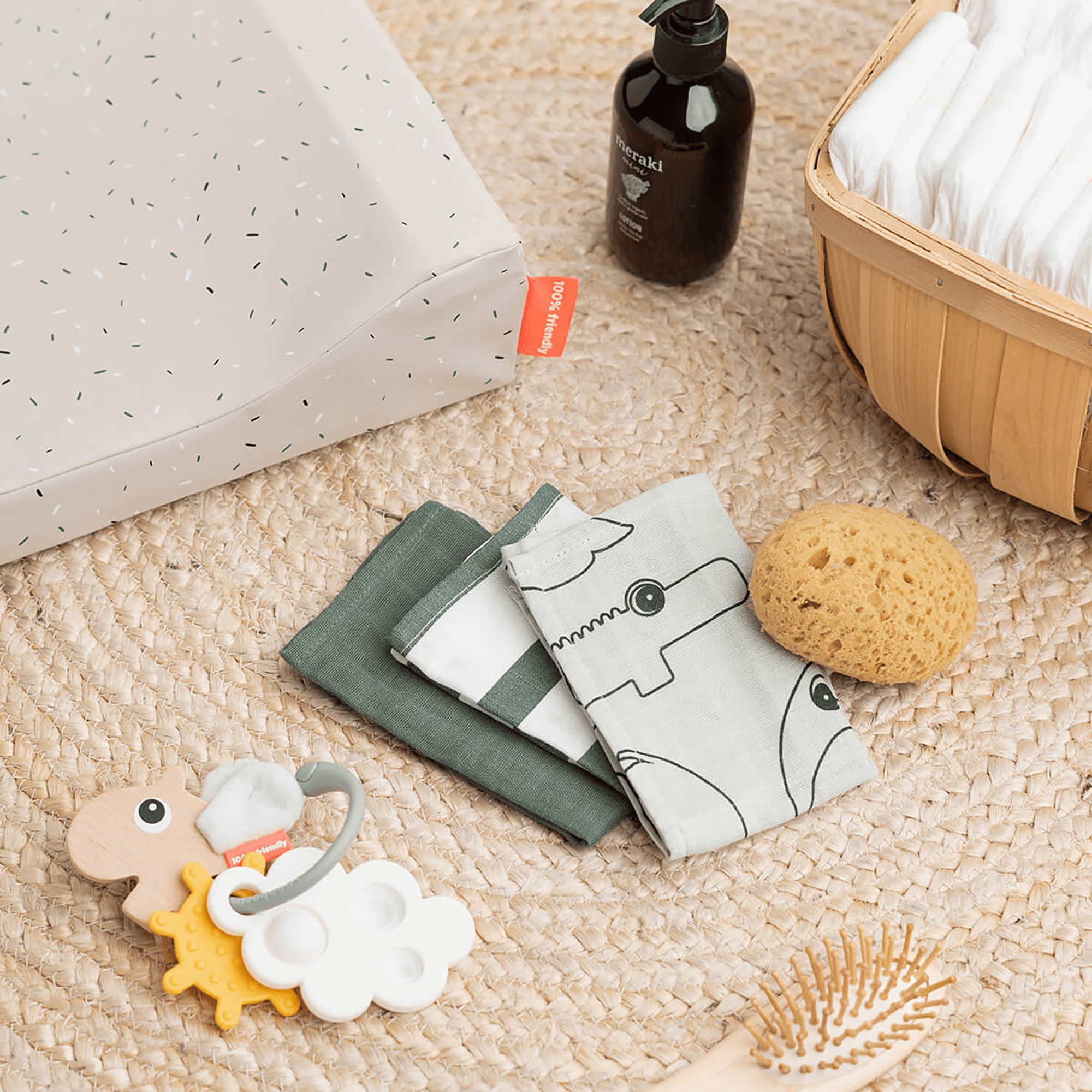 Rasseln & Greiflinge, done by deer, Mehrfarbig – Produktansicht