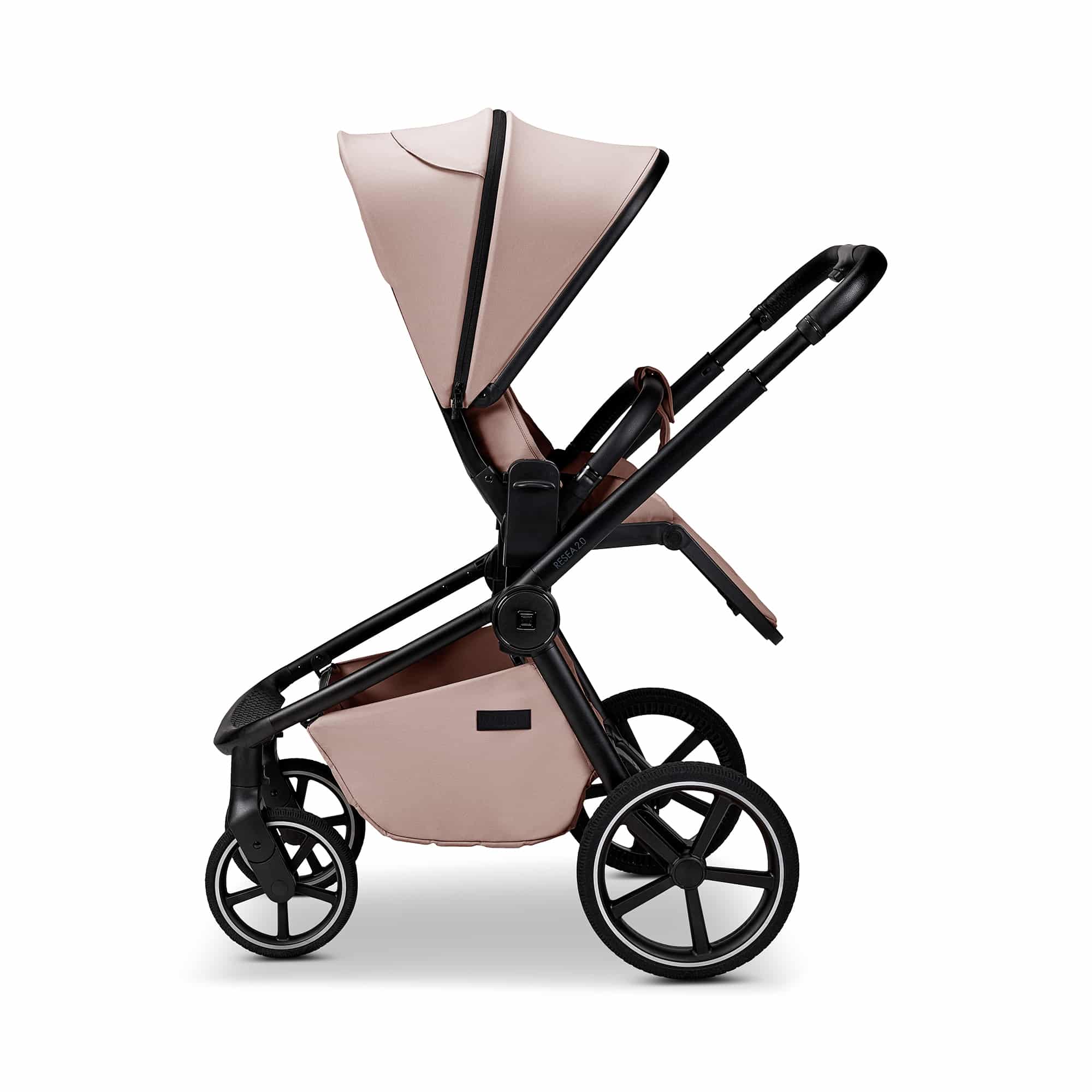Kombi-Kinderwagen, MOON, Beige – Produktansicht