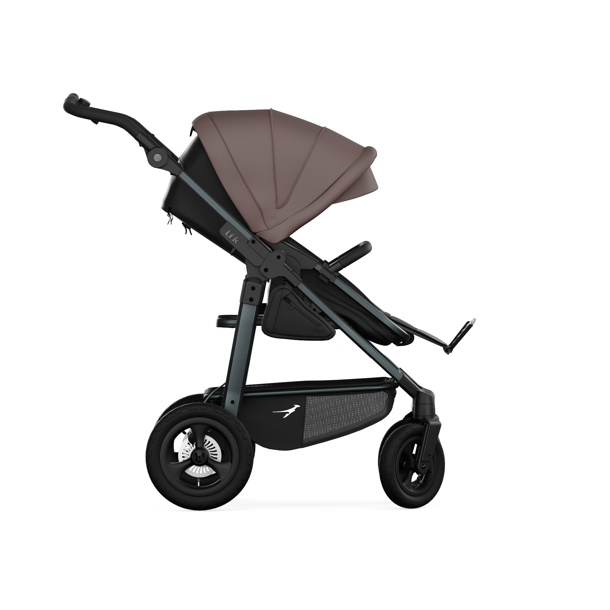 Kombi-Kinderwagen, tfk, Braun – Produktansicht