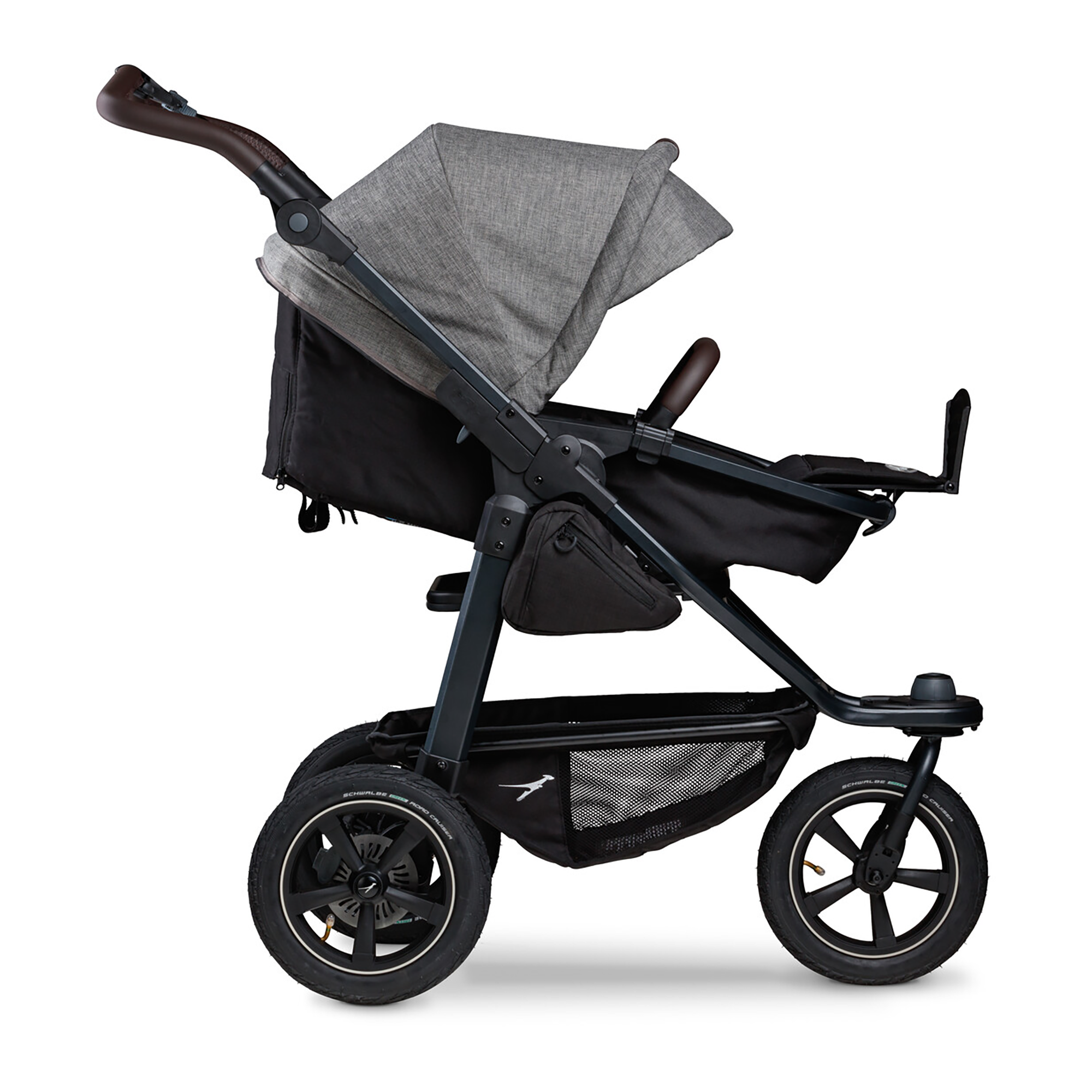 Kombi-Kinderwagen, TFK, Grau – Produktansicht