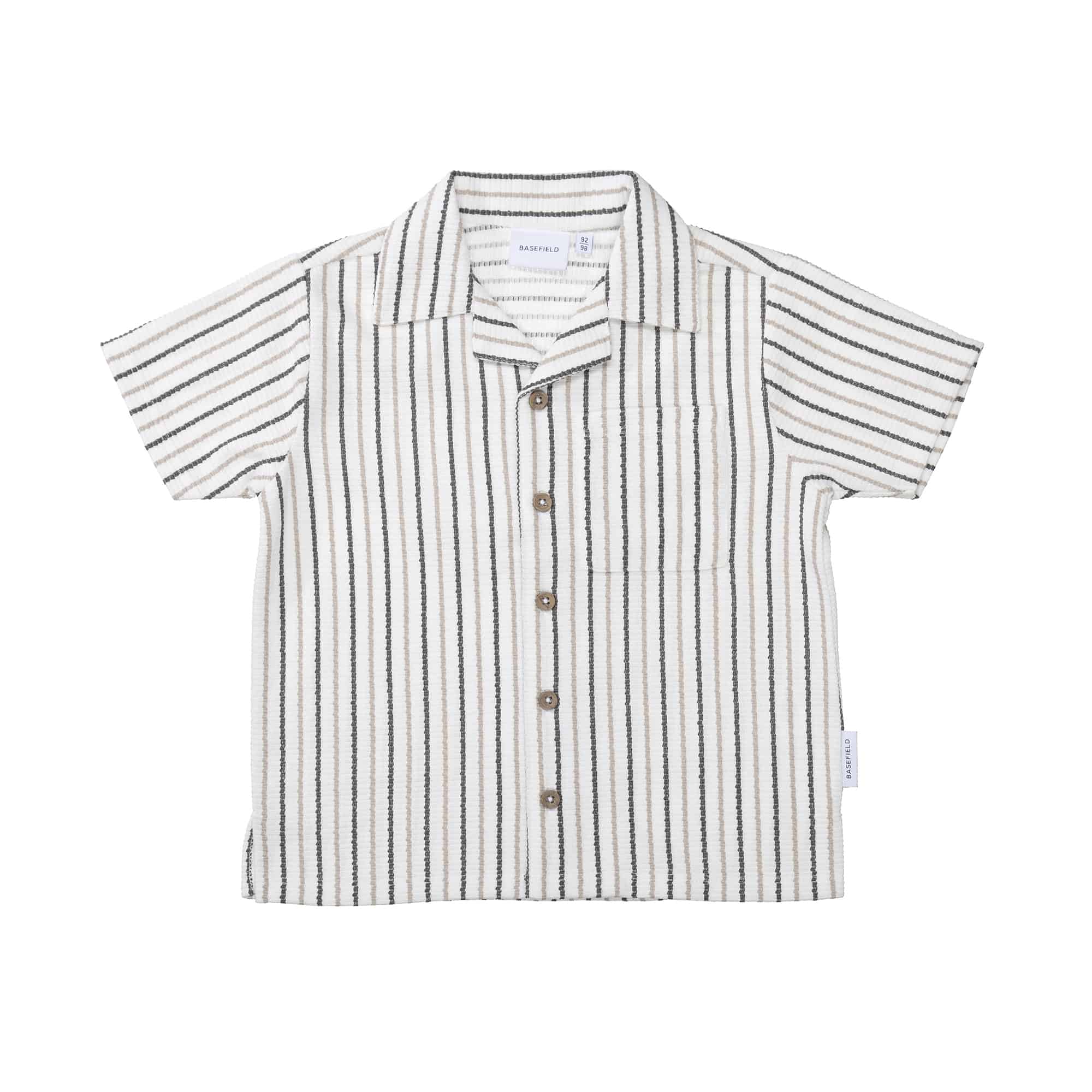 Hemden & Blusen, BASEFIELD, Beige – Besonderheit: aus 18% Baumwolle