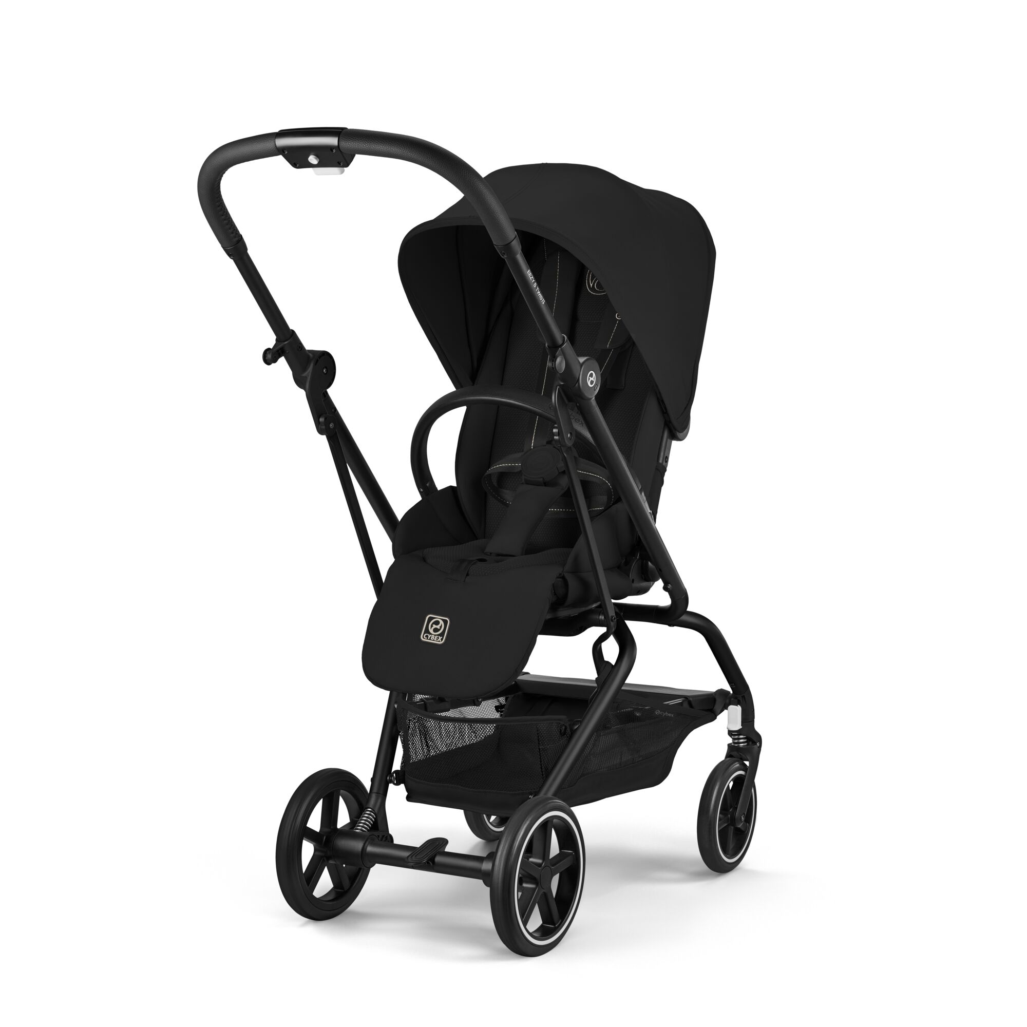 Buggys, cybex, Schwarz – Besonderheit: um 360° drehbare Sitzeinheit
