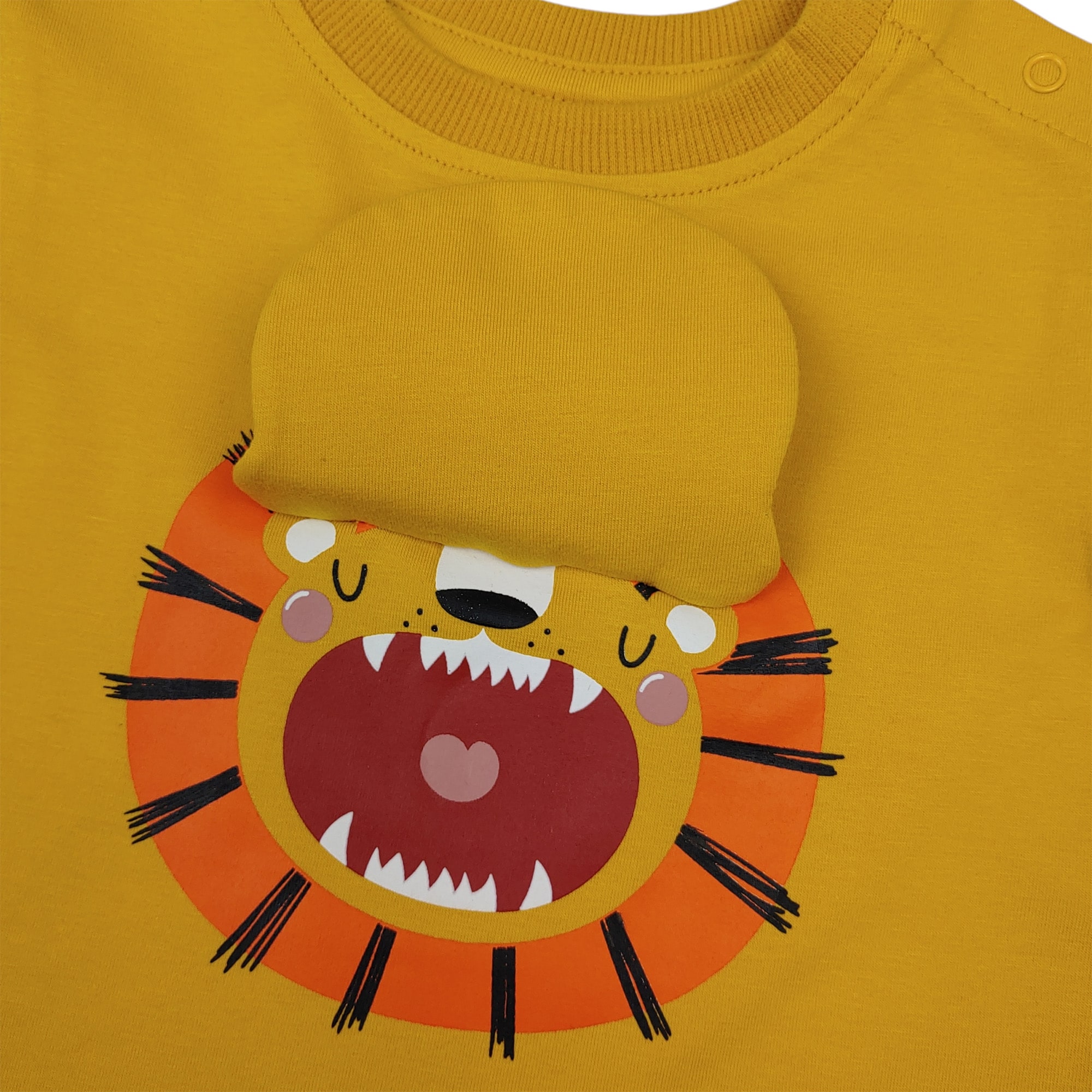 Kurzarmshirts, LITTLE ONE, Gelb – Produktansicht