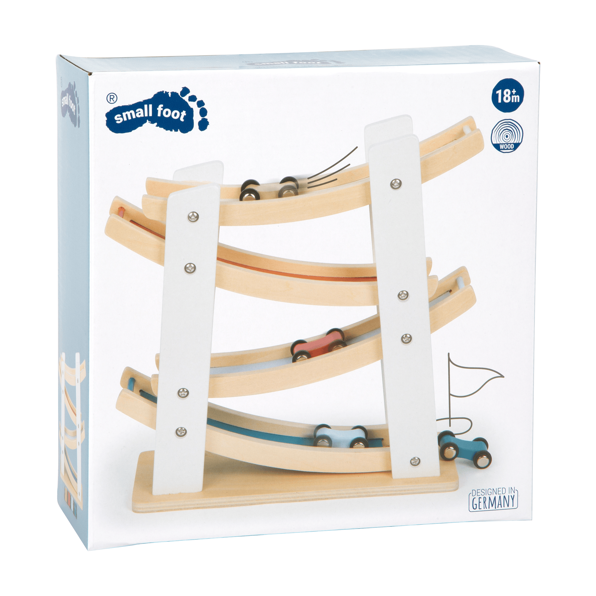 Kugelbahn, small foot, Mehrfarbig – Produktansicht