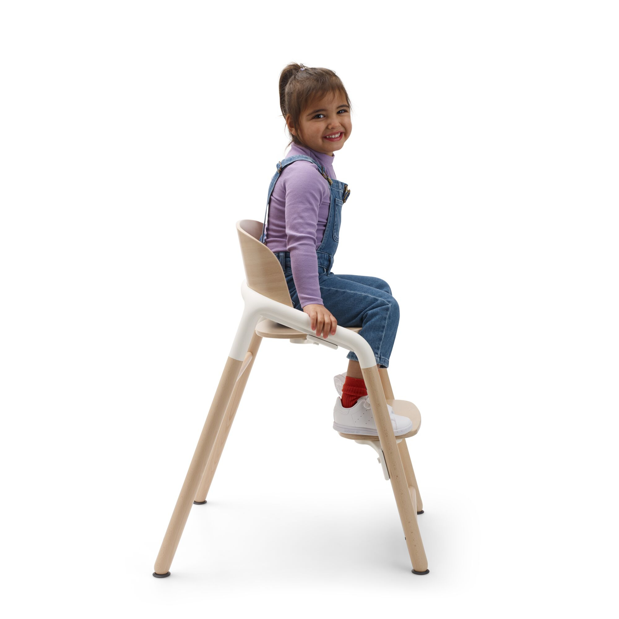 Treppenhochstühle, bugaboo, Weiß – Produktansicht