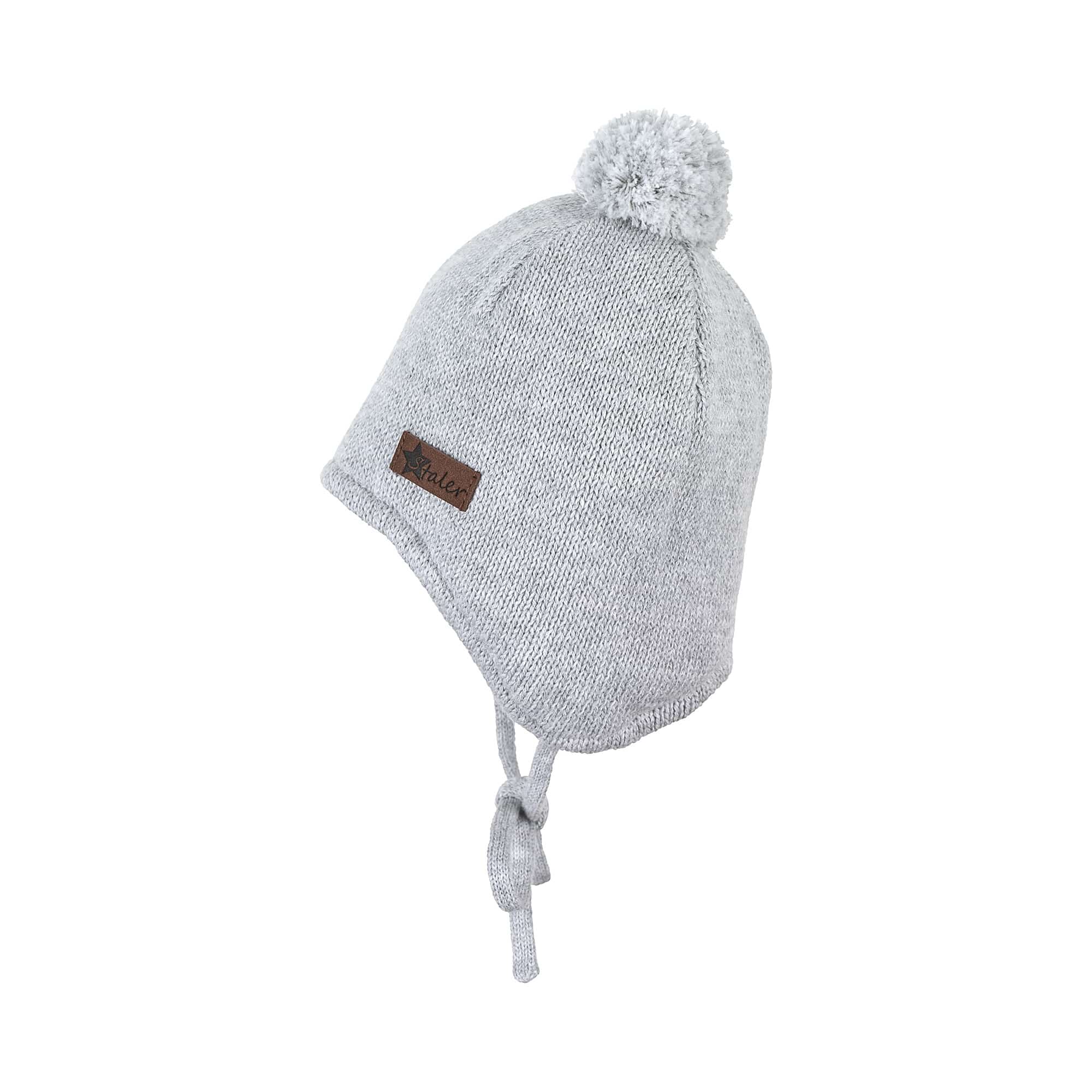 Wintermützen, Sterntaler, Grau – Produktansicht