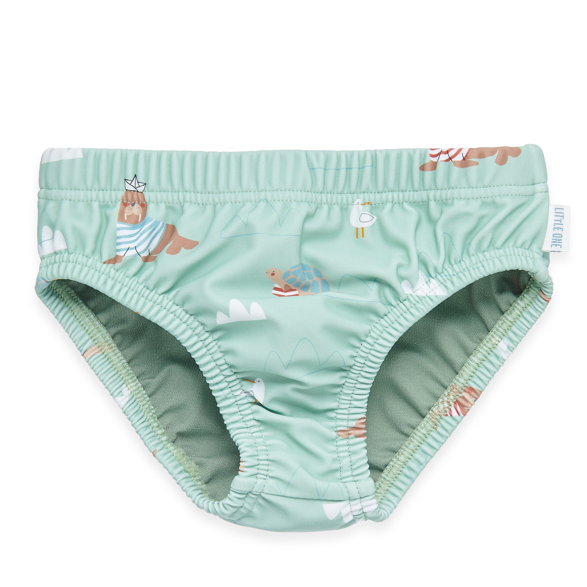 Windelbadehosen, LITTLE ONE, Grün – Besonderheit: niedliches Design