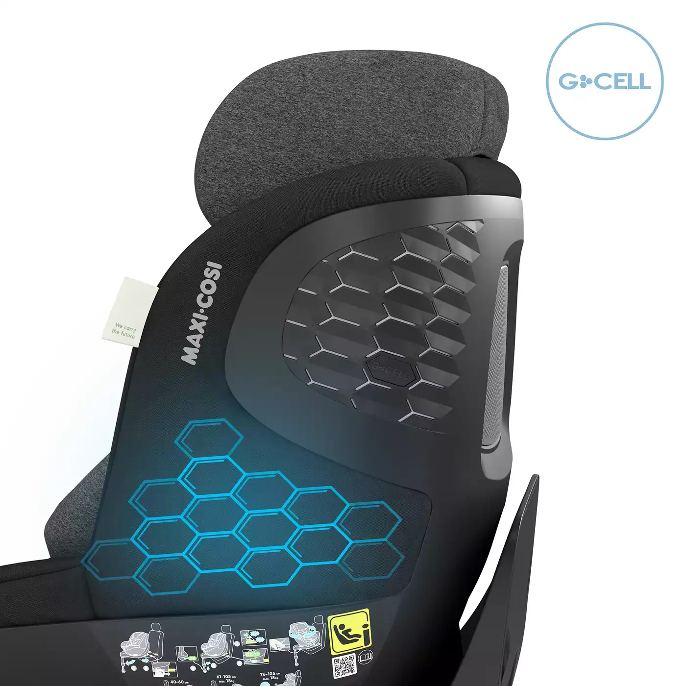 Reboarder 0-18 kg, Gruppe 0+/1, MAXI-COSI, Schwarz – Produktansicht