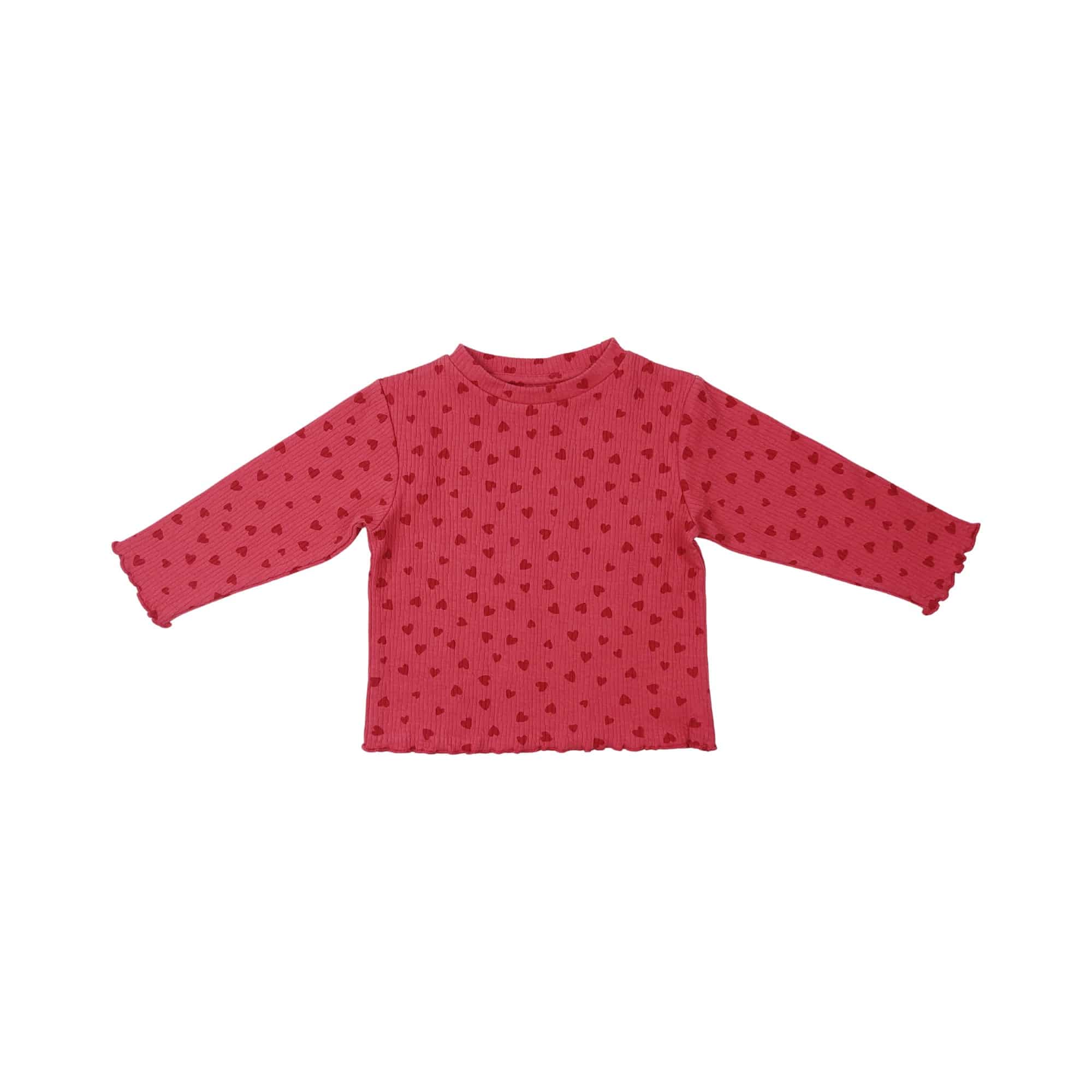Langarmshirts, LITTLE ONE, Rot – Produktansicht