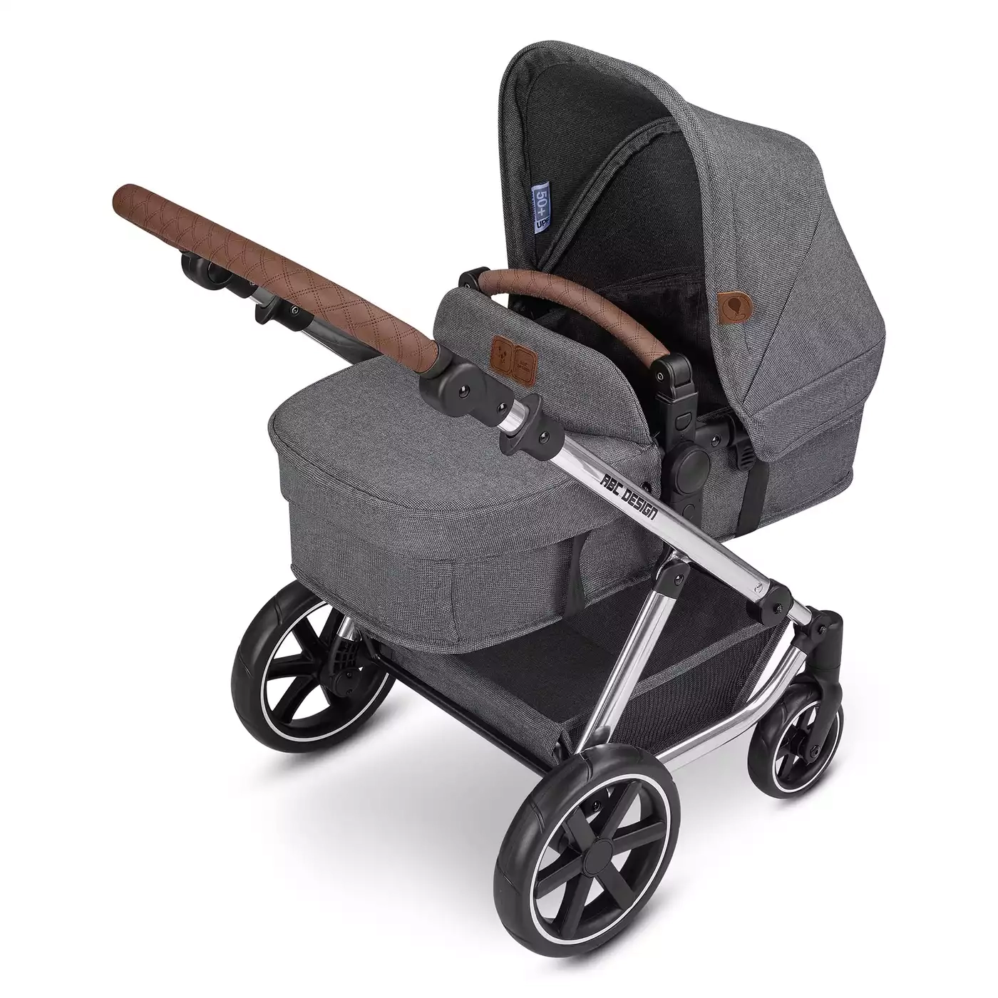 ABC DESIGN Migno Asphalt Diamond Edition in Grau BabyOne