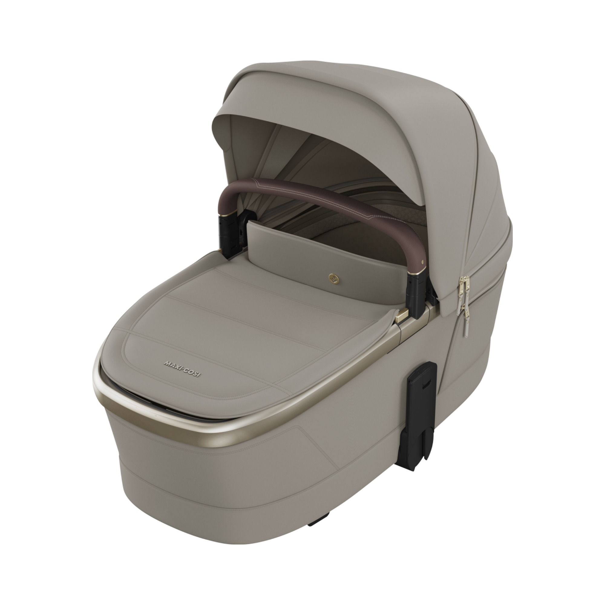 Tragewannen, MAXI-COSI Premium, Beige – Besonderheit: mit atmungsaktiver Memory-Schaumstoffmatratze und Belüftungsfenstern