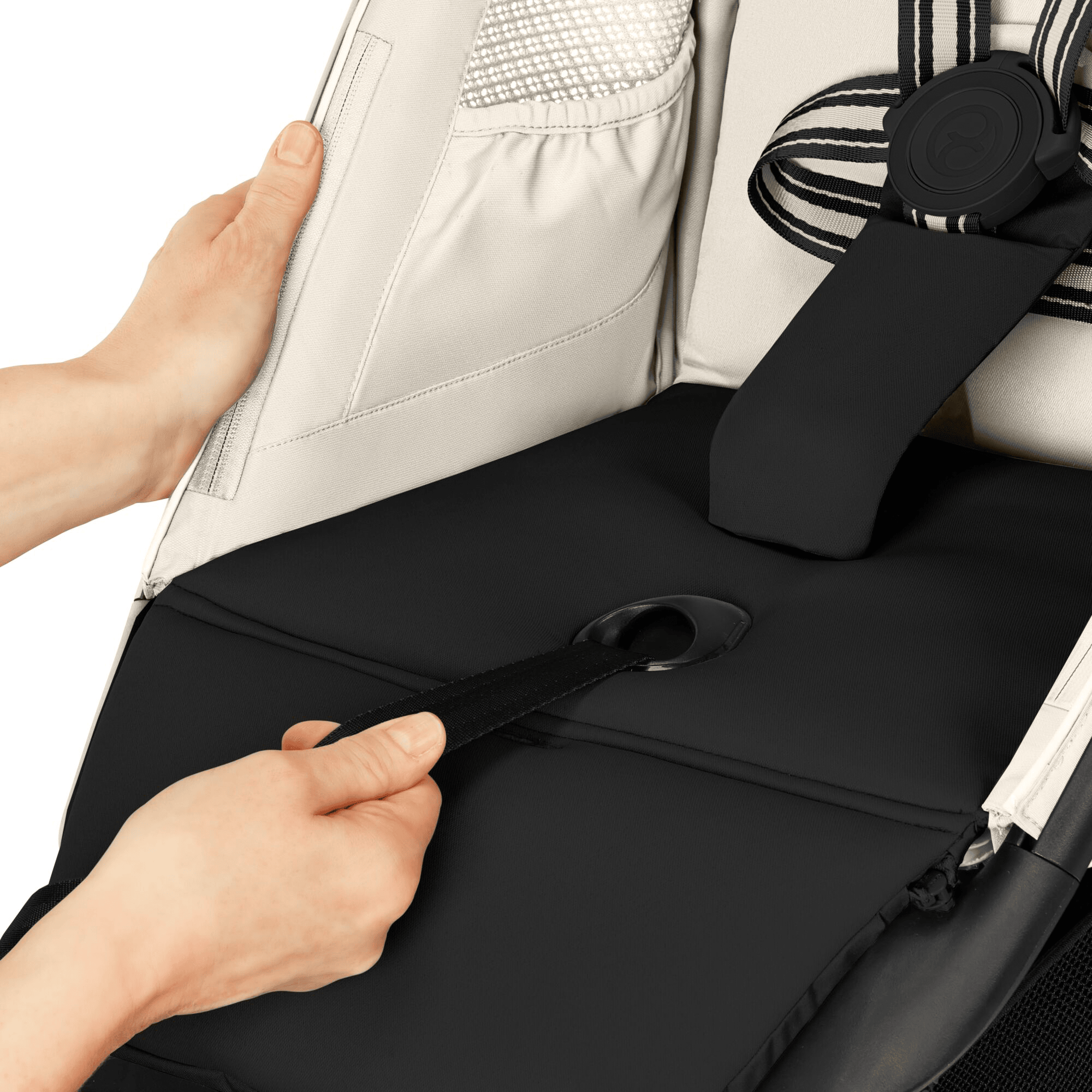 Kombi-Kinderwagen, cybex, Beige – Produktansicht