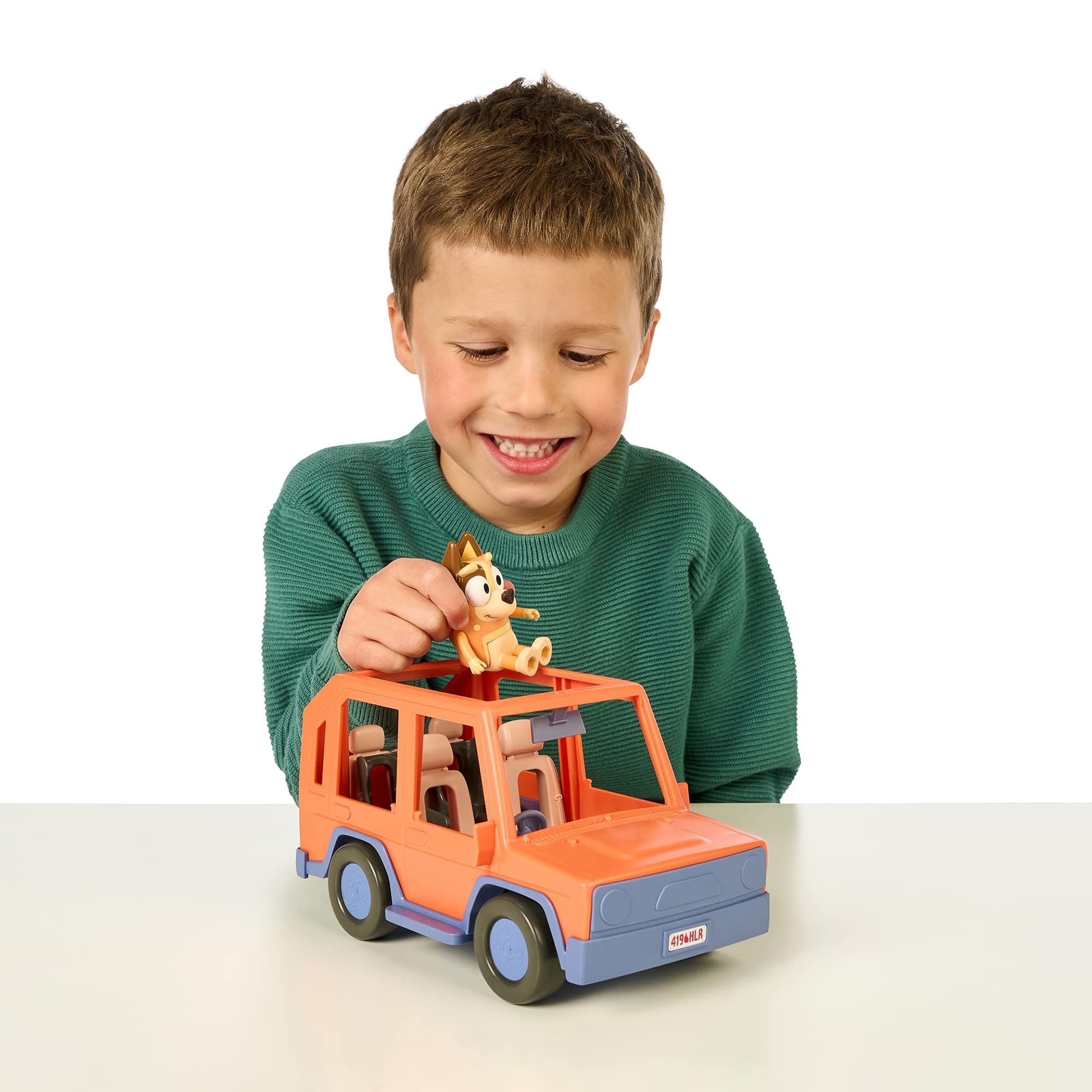 Spielzeugautos, Moose, Orange – Produktansicht