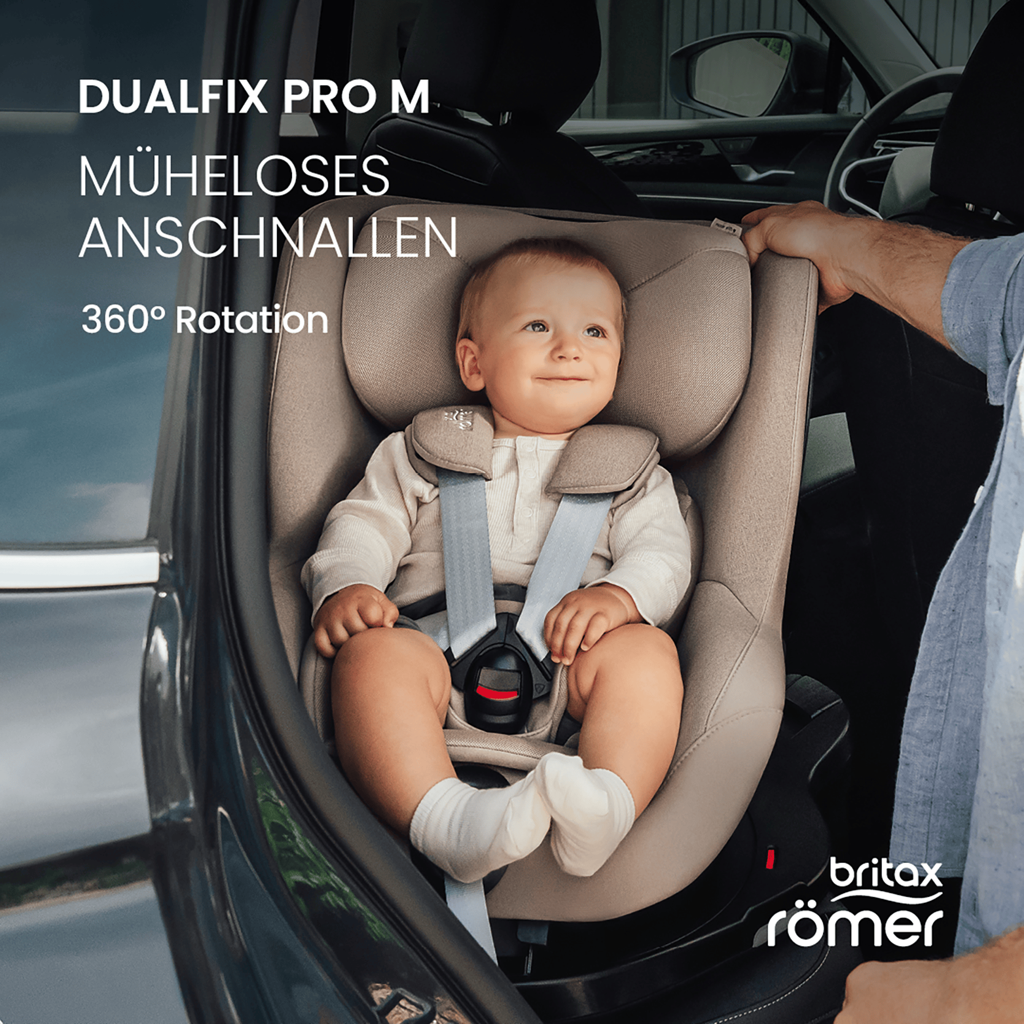 Reboarder 0-18 kg, Gruppe 0+/1, Britax Diamond, Blau – Produktansicht