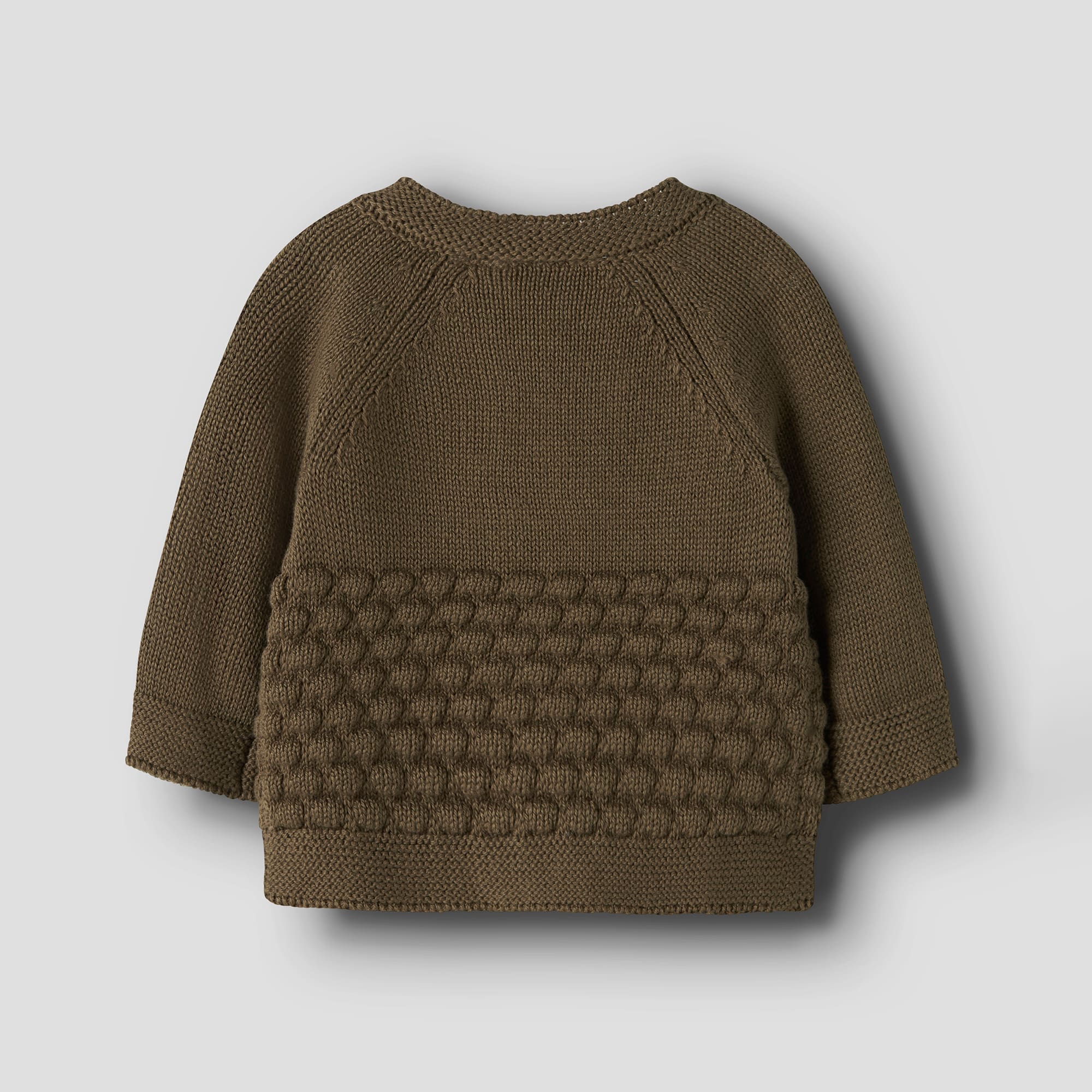 Sweat-, Fleece- & Strickjacken, Lil' Atelier, Braun – Produktansicht
