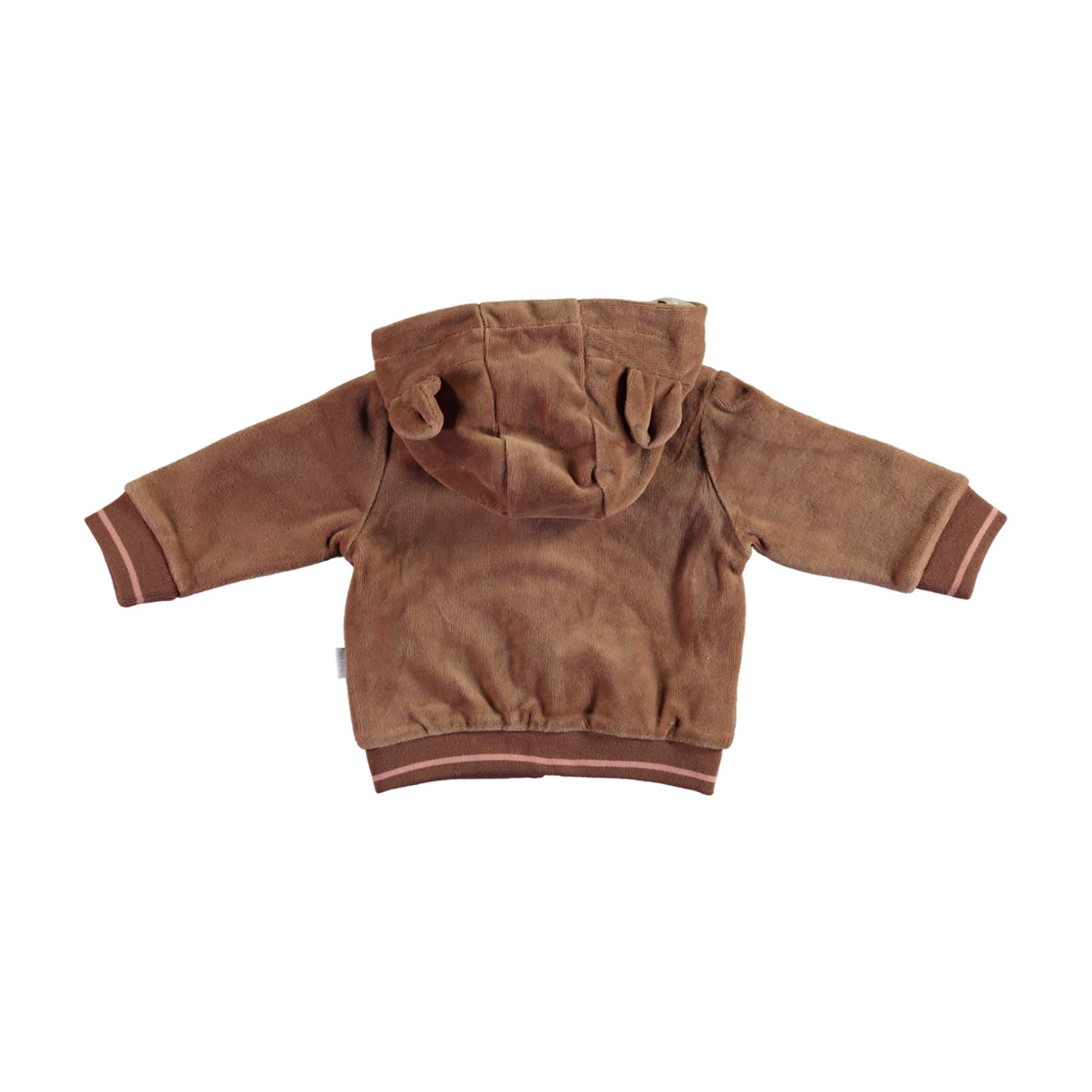 Jacken, LITTLE ONE, Braun – Besonderheit: aus 80% Baumwolle