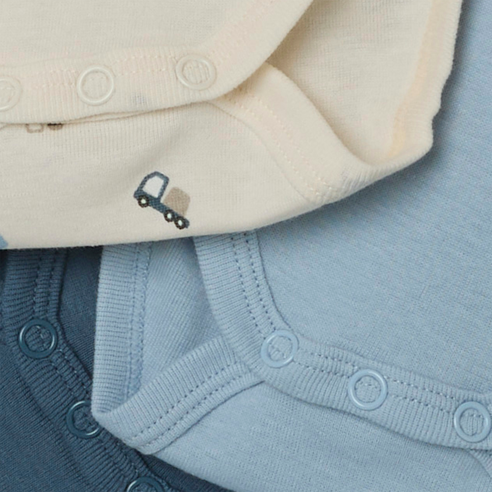 Kurzarmbodys, name it, Blau – Produktansicht