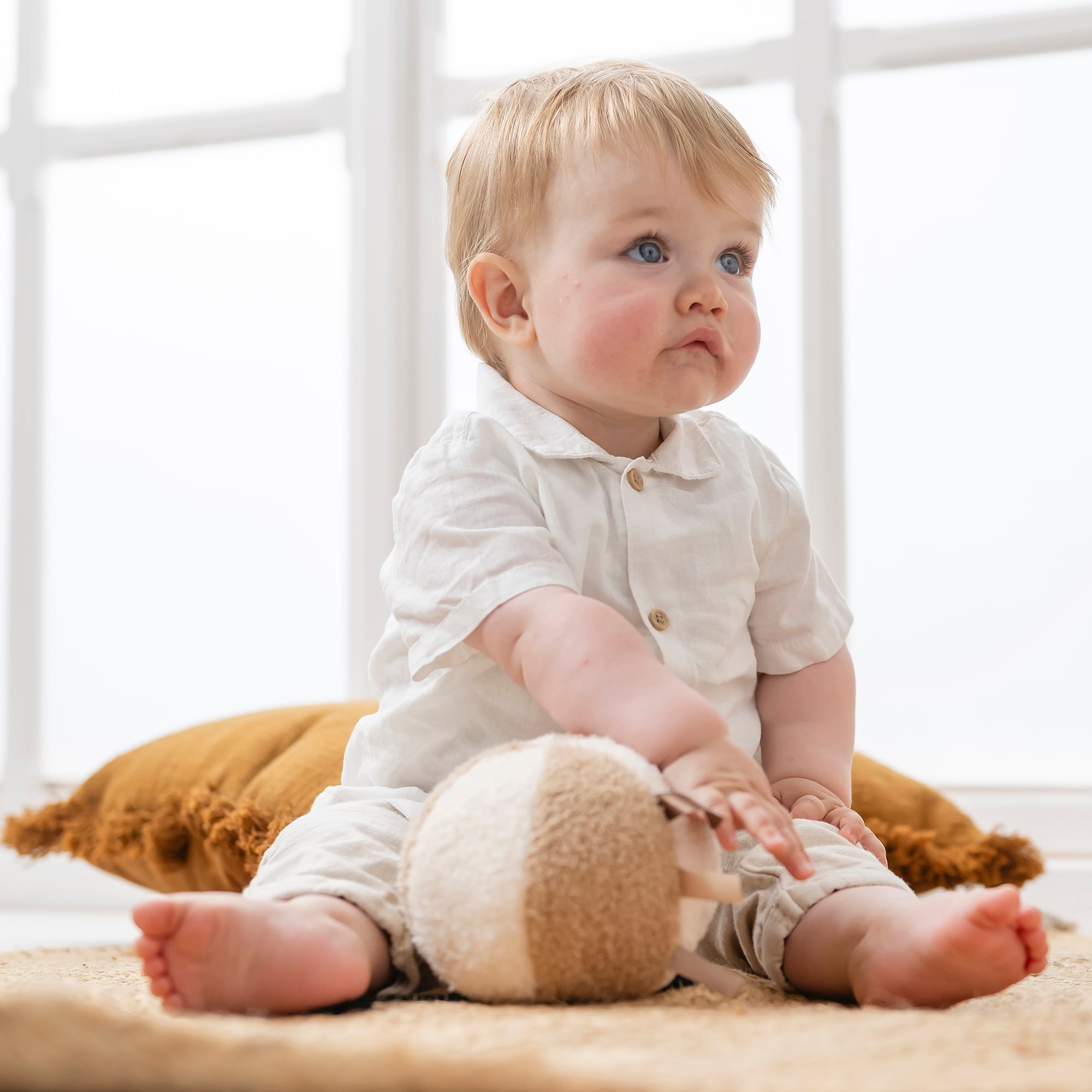 Rasseln & Greiflinge, Nattou, Beige – Produktansicht