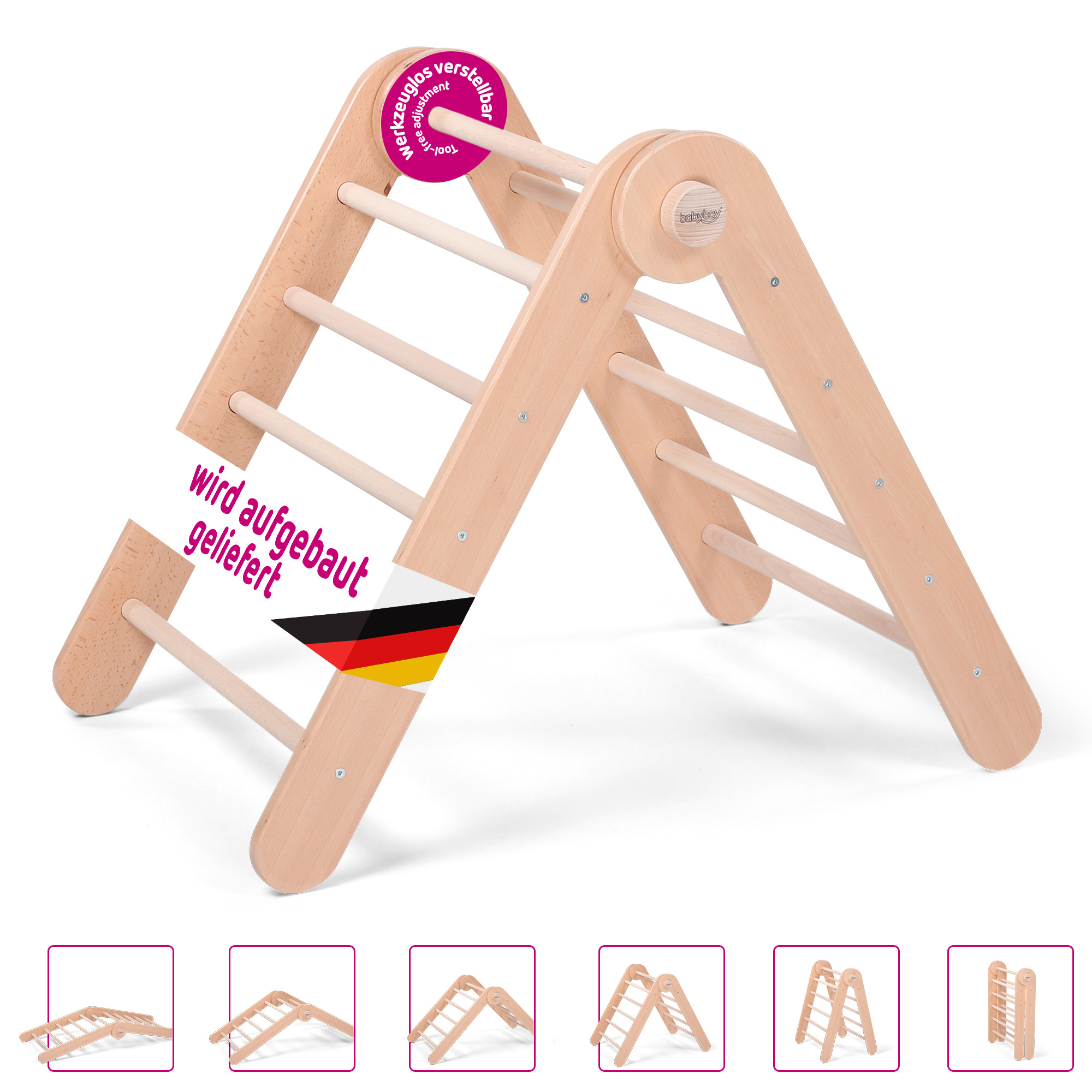 Spielgeräte, babybay, Beige – Produktansicht