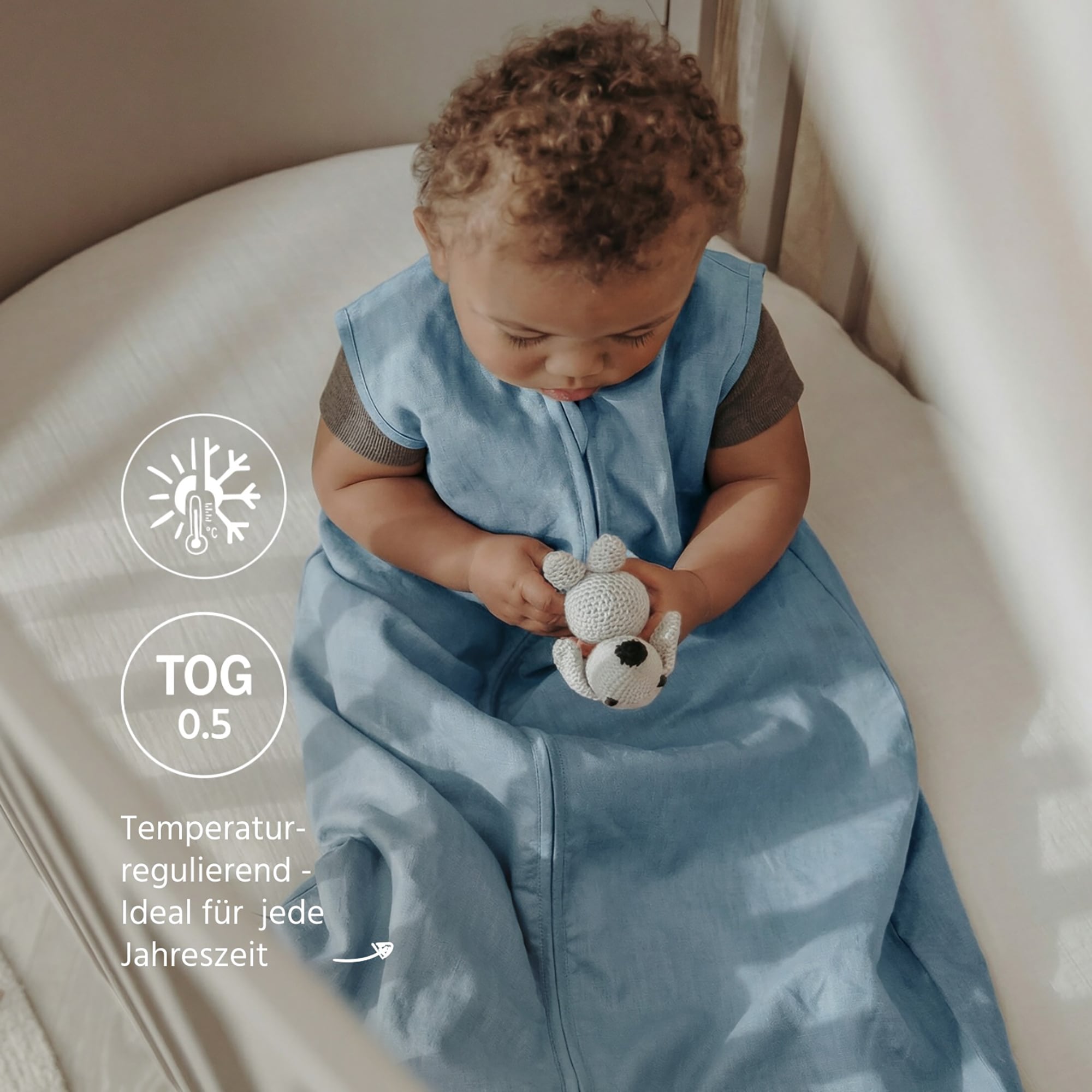Sommerschlafsäcke, MEYCO, Blau – Produktansicht