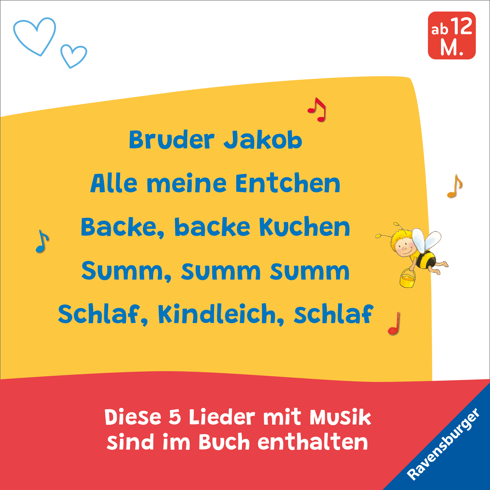 Soundbücher, Ravensburger, Mehrfarbig – Besonderheit: mit 5 bekannten Kinderliedern mit Sound zum Mitsingen