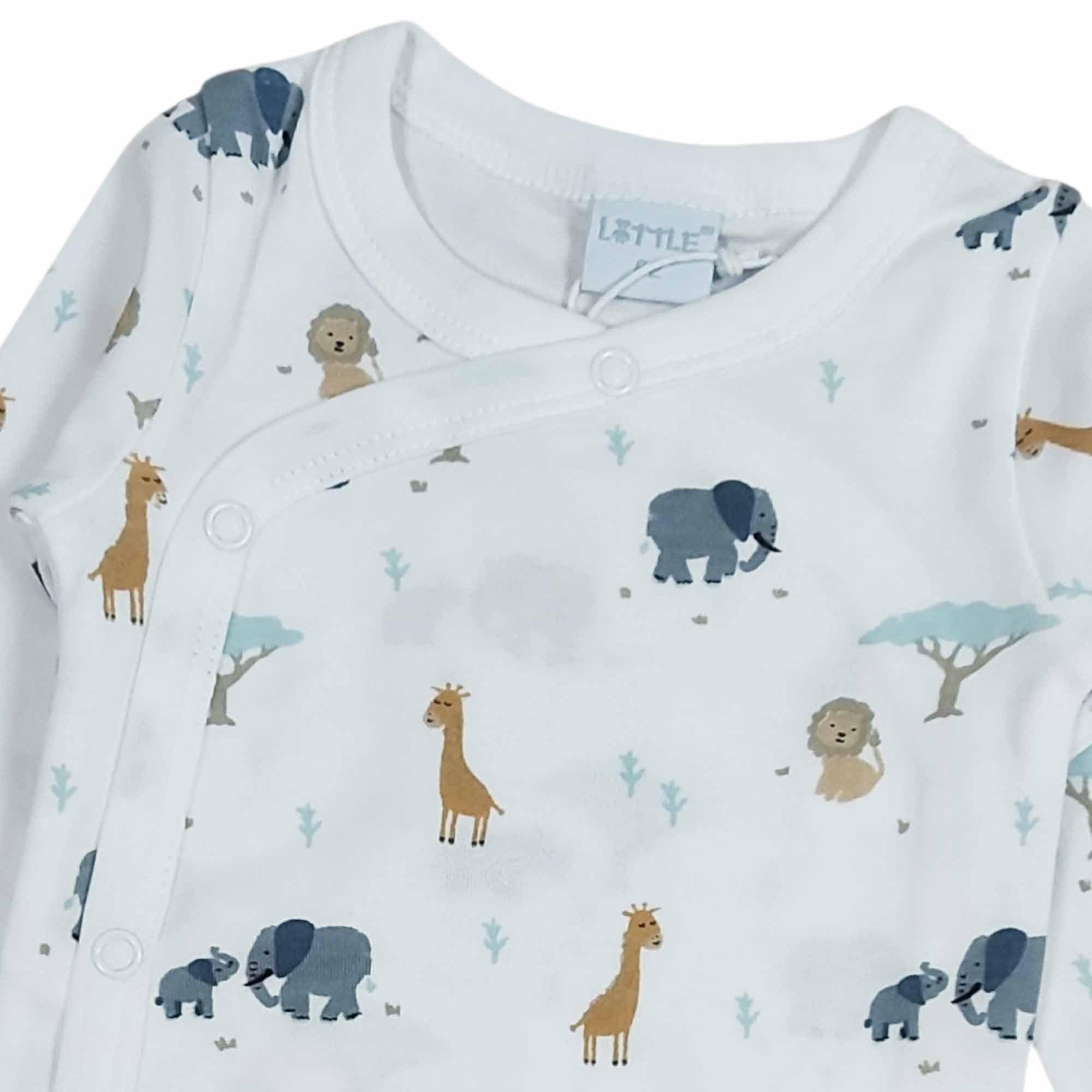 Wickelbodys, LITTLE, Weiß – Besonderheit: aus 100% Baumwolle