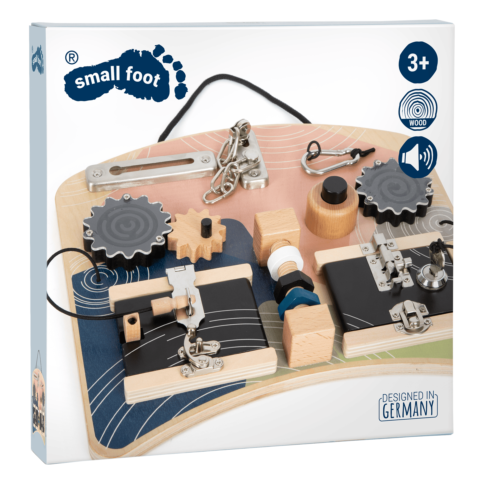 Motorikwürfel, small foot, Mehrfarbig – Produktansicht