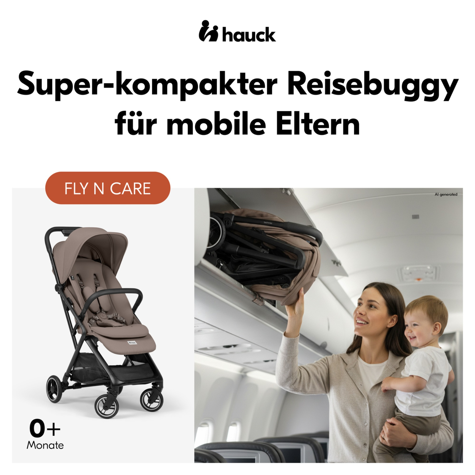 Reisebuggys, hauck, Braun – Produktansicht
