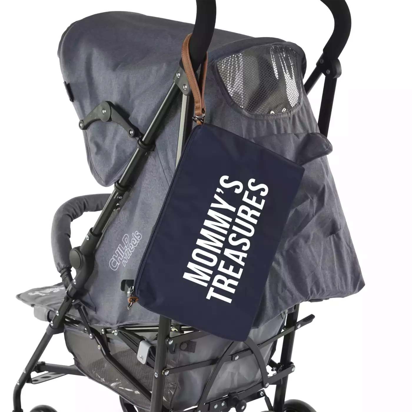 Wickeltaschen, CHILDHOME, Blau – Produktansicht