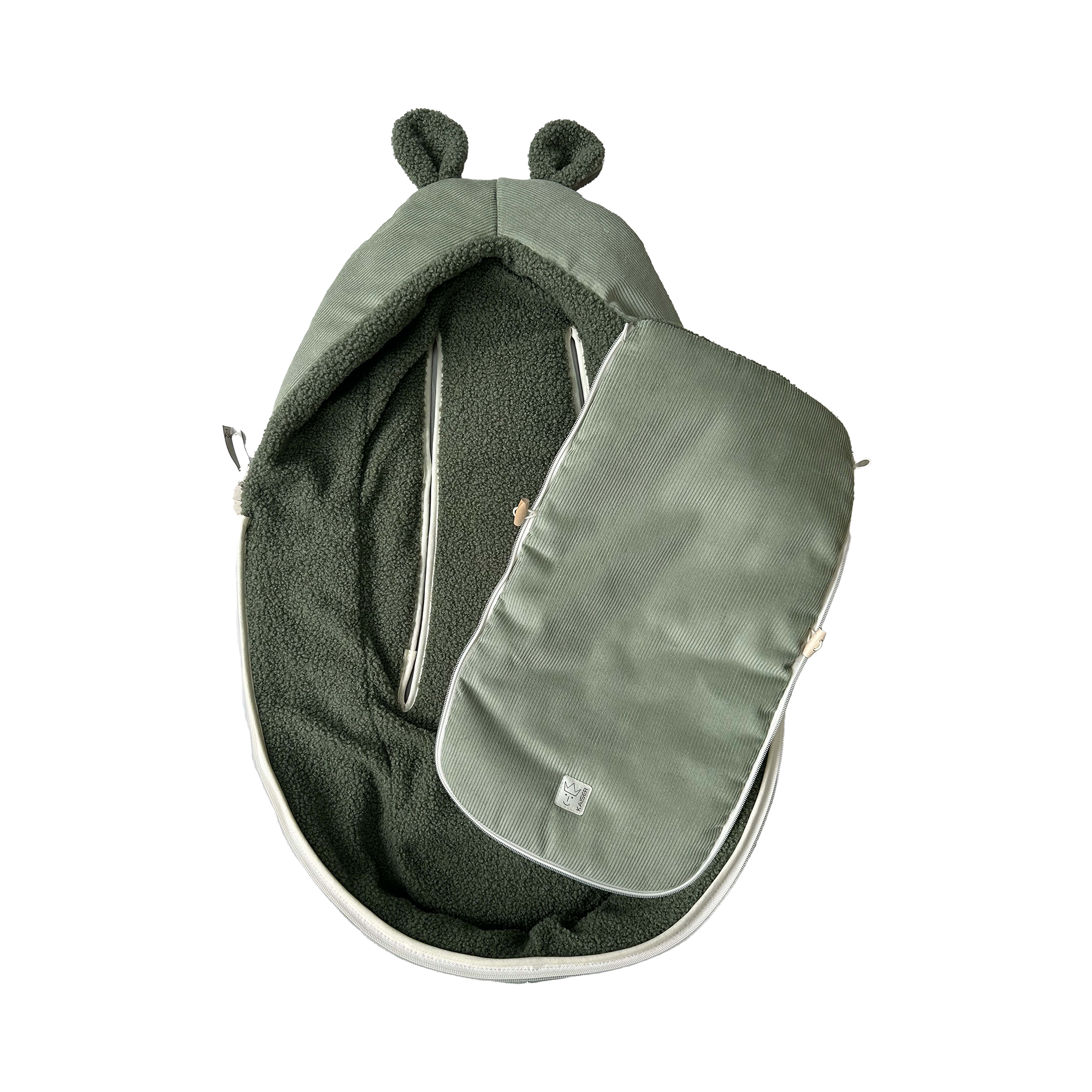 Fußsäcke, KAISER, Grün – Produktansicht