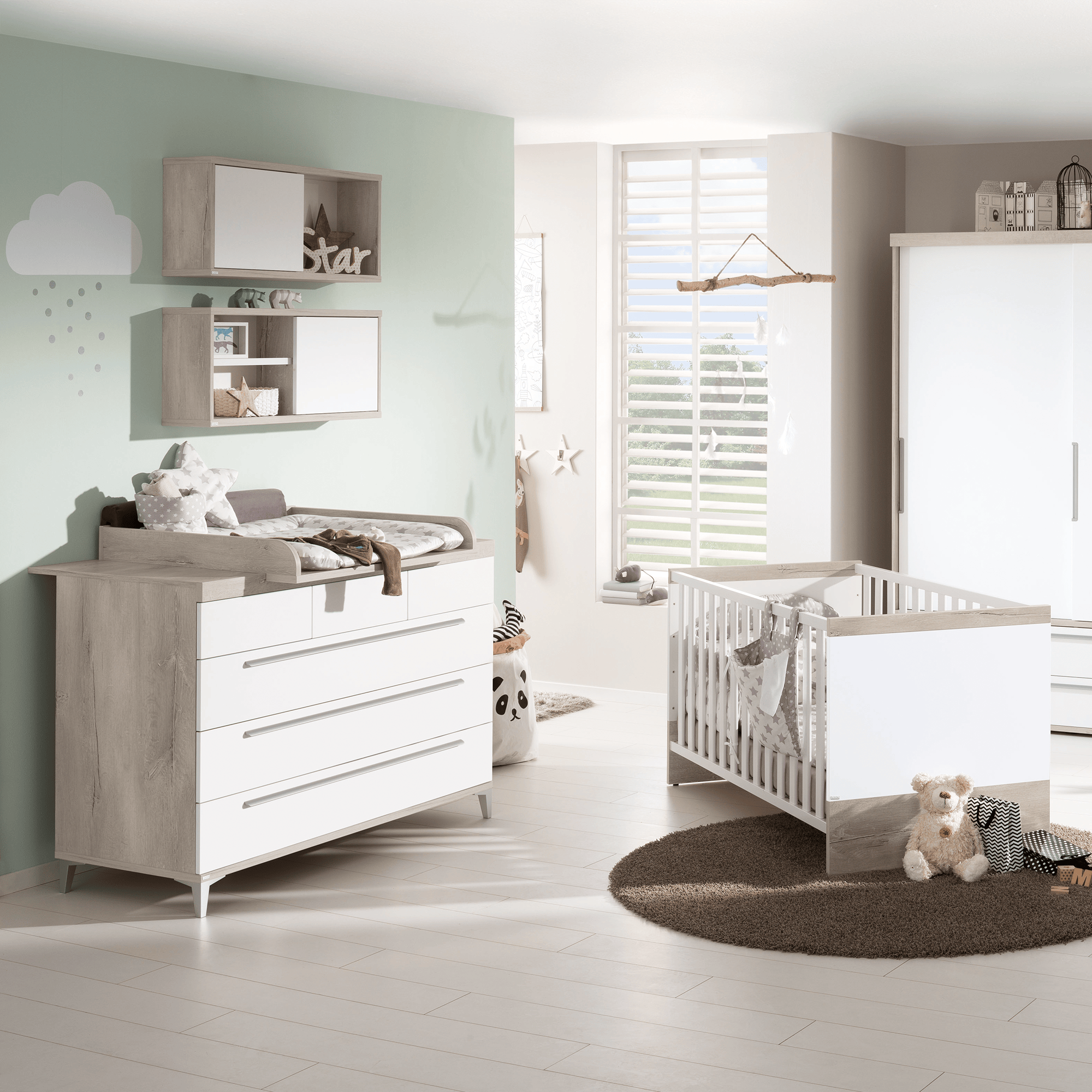 Wickelkommoden, PAIDI, Braun – Produktansicht