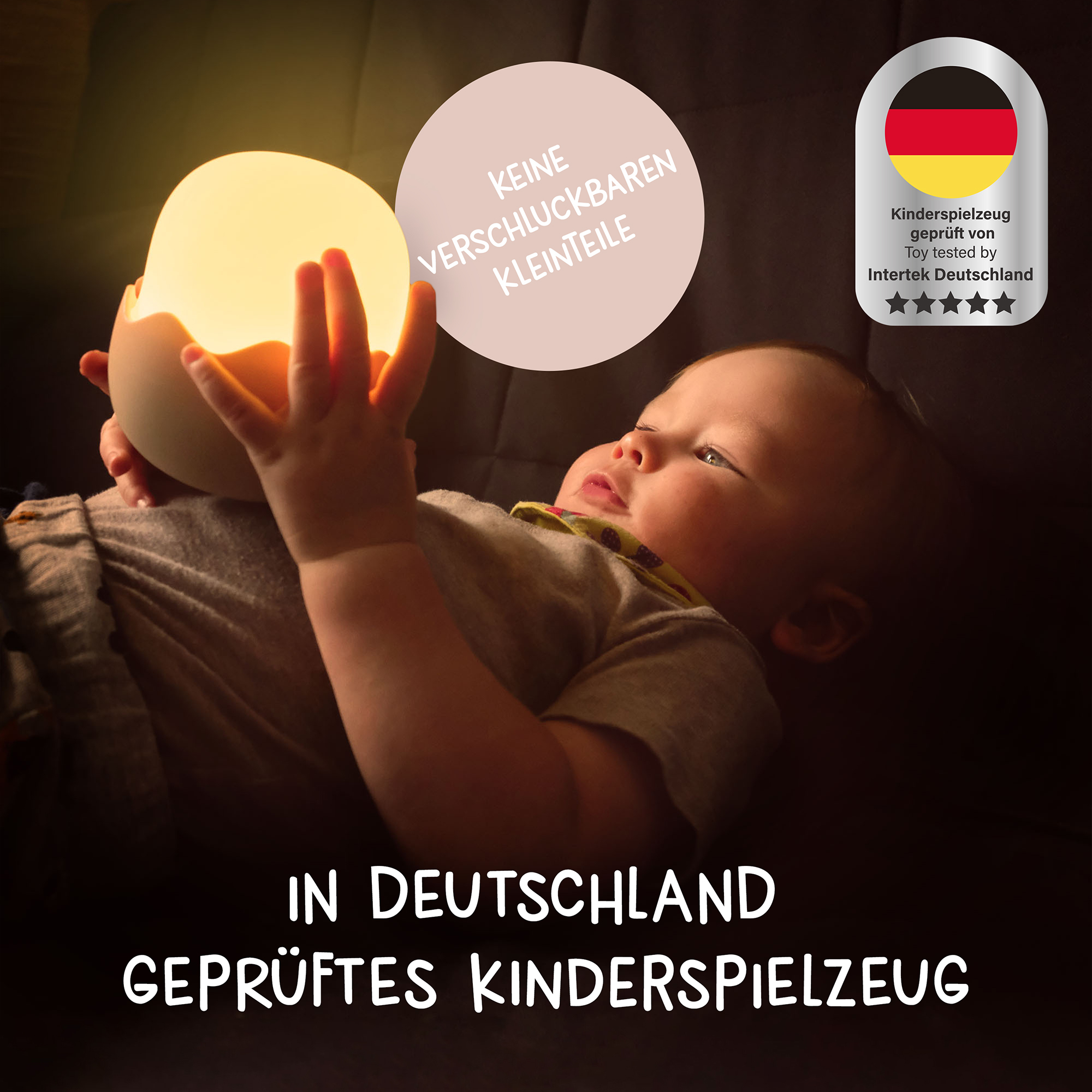 Nachtlichter, MegaLight, Beige – Produktansicht