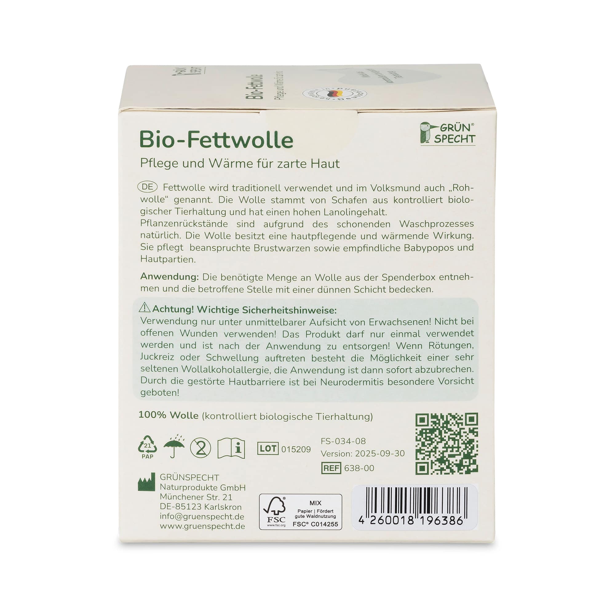 Körperpflege, GRÜNSPECHT, Beige – Produktansicht