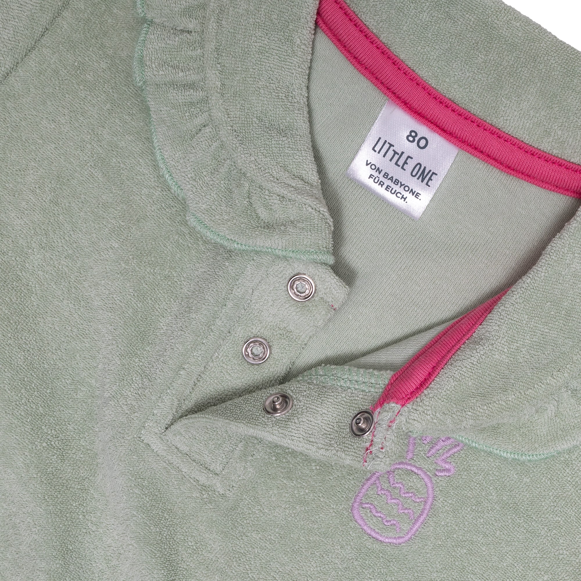 Kurzarmshirts, LITTLE ONE, Grün – Produktansicht