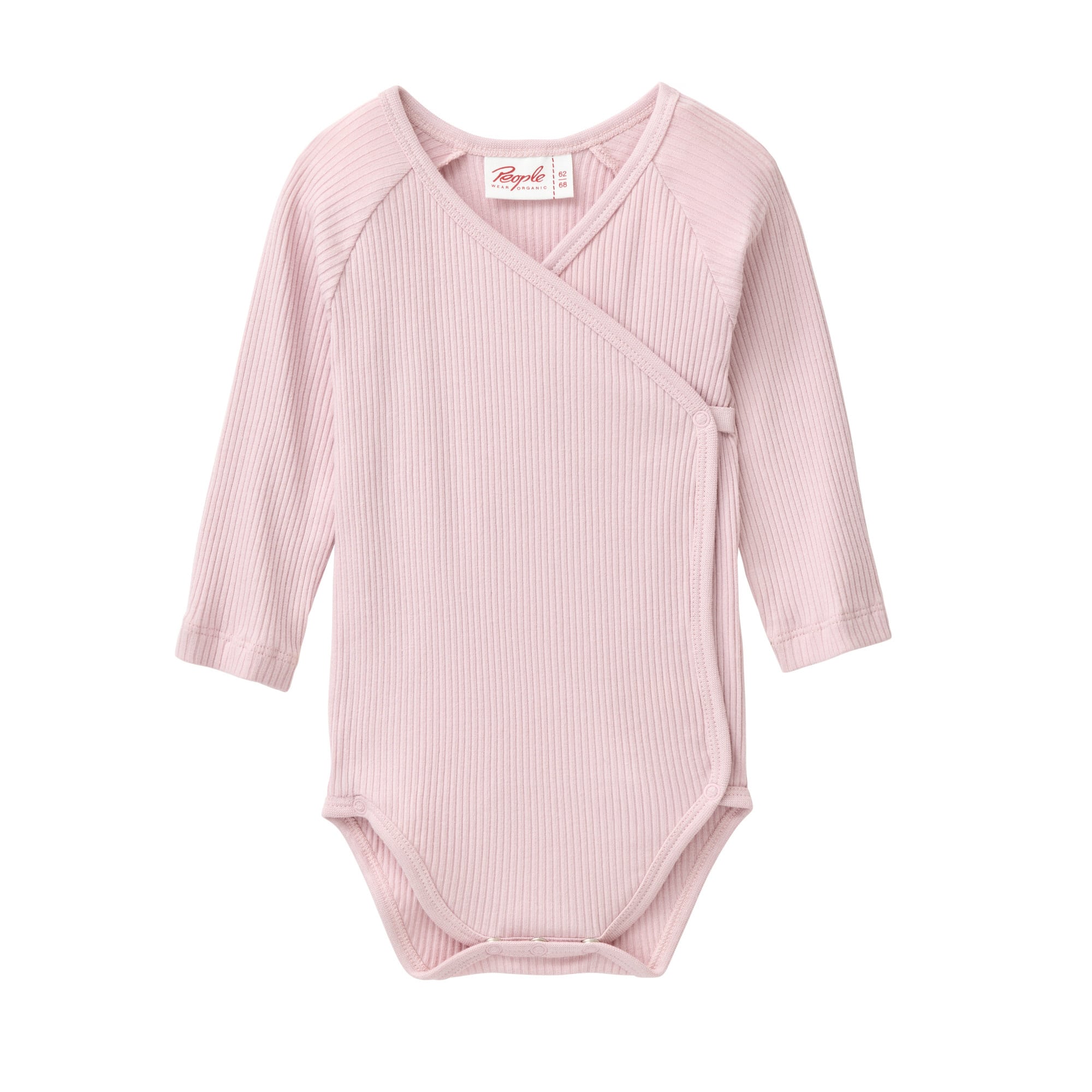 Wickelbodys, People Wear Organic, Lila – Besonderheit: aus 95% Baumwolle