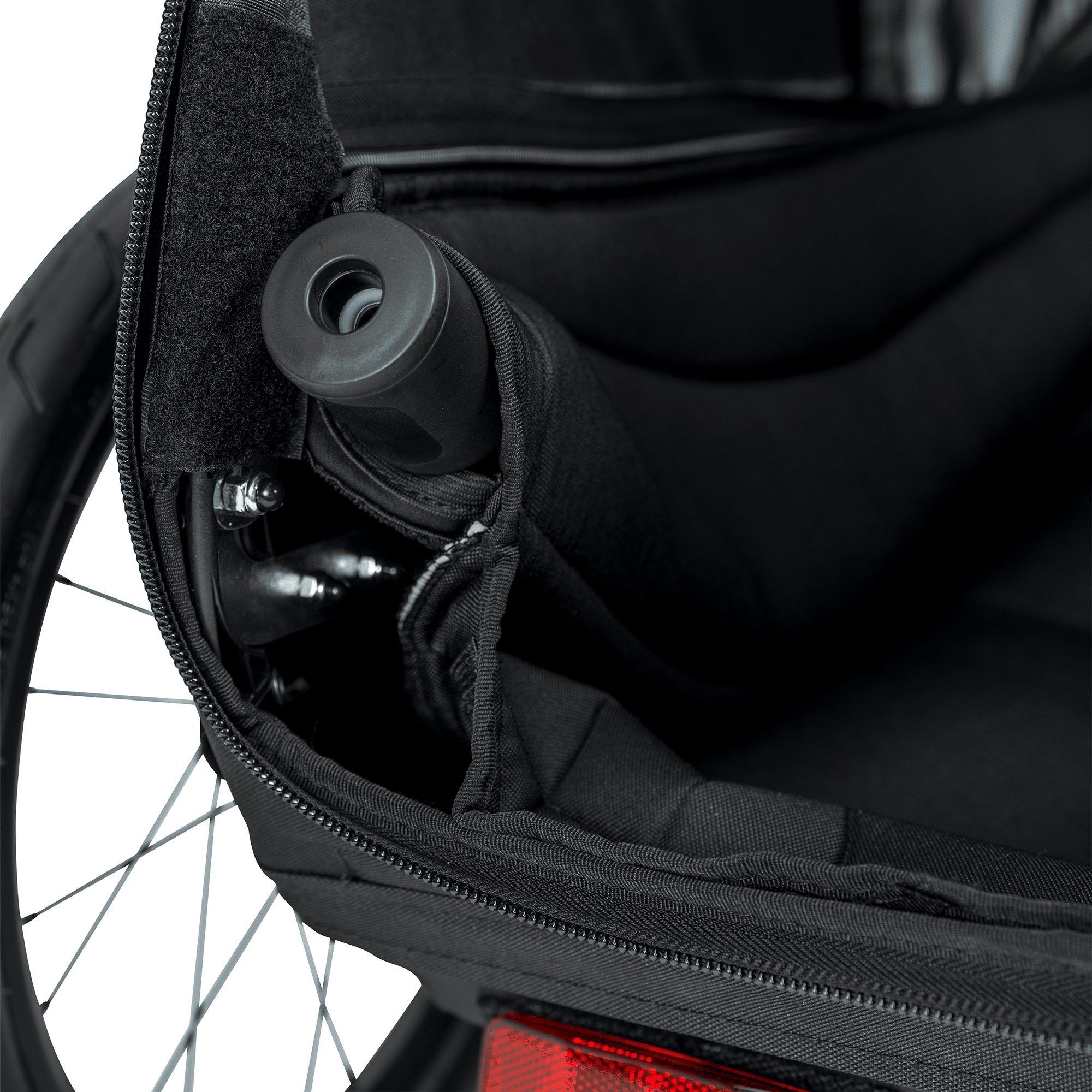 Fahrradanhänger, hamax, Blau – Produktansicht