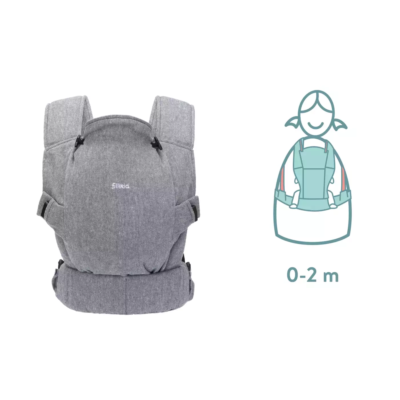 fillikid Tragen, fillikid, Blau – Produktansicht