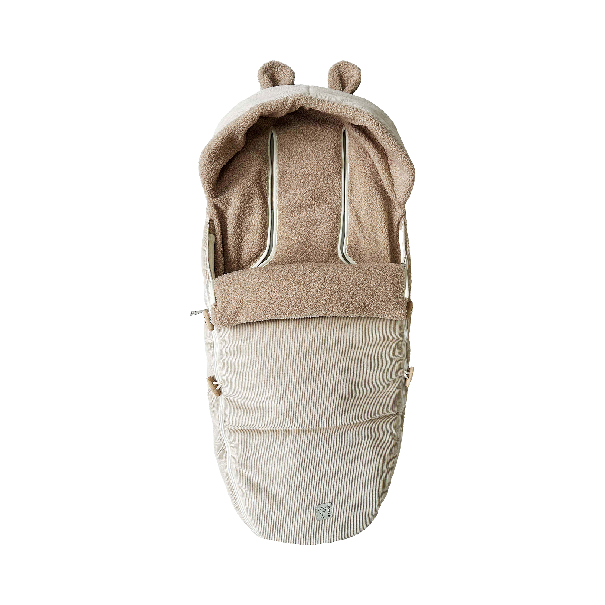 Fußsäcke & Decken, KAISER, Beige – Produktansicht