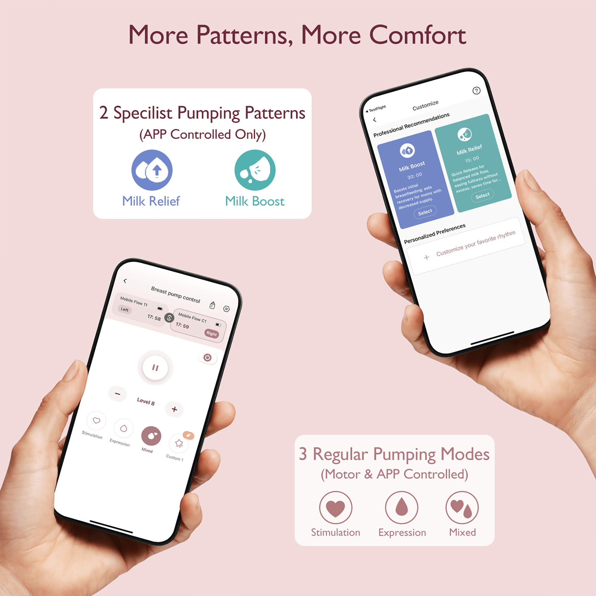 Milchpumpen, momcozy, Pink – Produktansicht