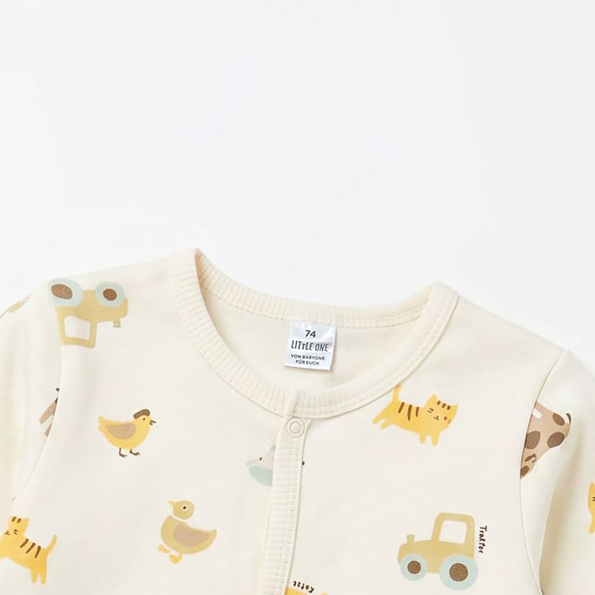 Schlafanzüge, LITTLE ONE, Weiß – Produktansicht